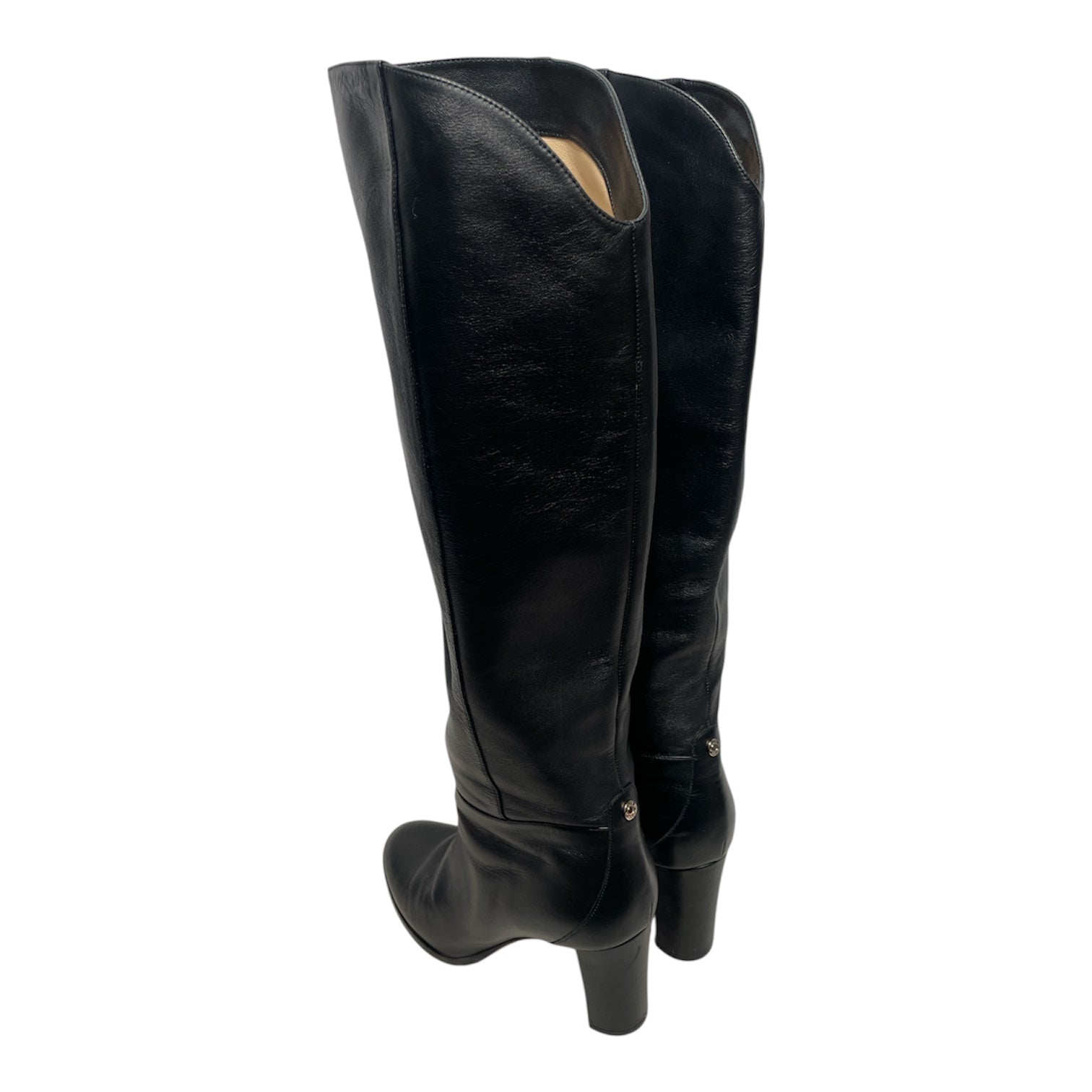 JIMMY CHOO/Long Boots/EU 39/Leather/BLK/Knee-high/Alizze 85 Knee-High Boots view 2