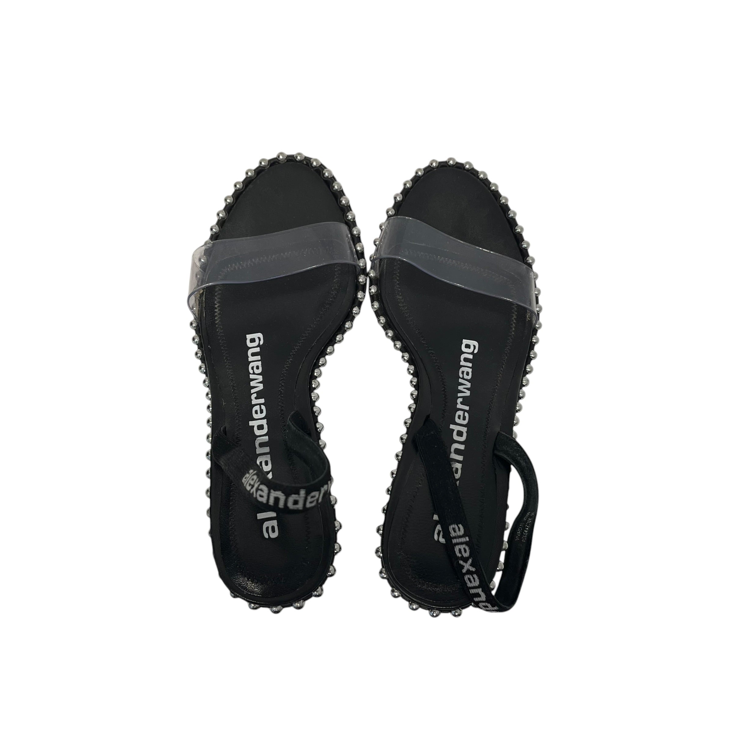 Alexander Wang/Sandals/EU 36/Leather/BLK/ view 3