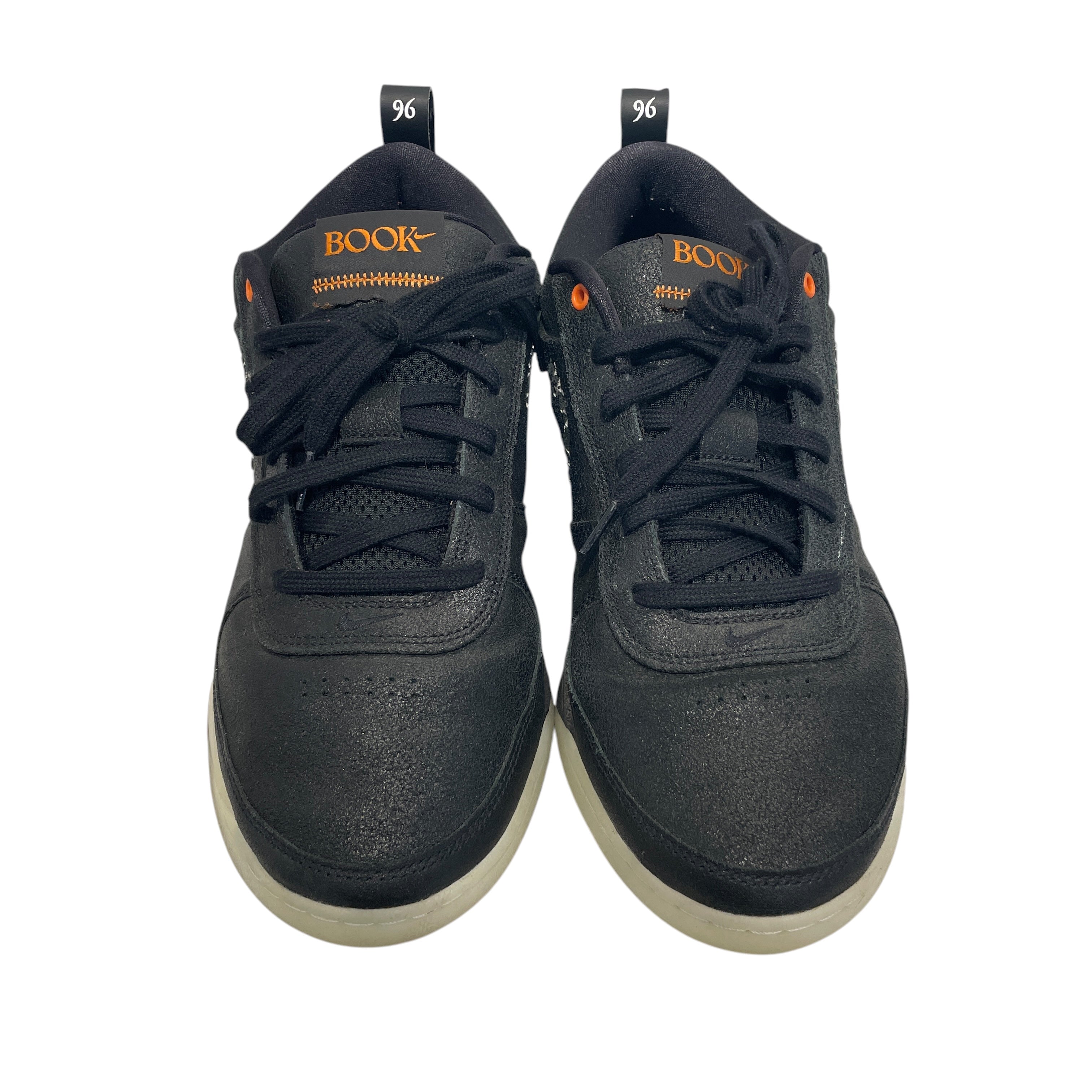 NIKE/Low-Sneakers/US 13/Leather/BLK/halloween glow view 4