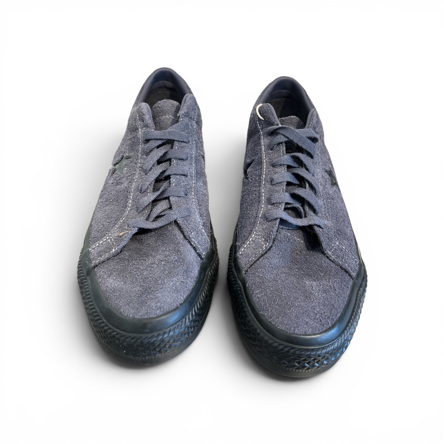 CONVERSE/Low-Sneakers/US 11.5/Suede/IDG/dark moth black view 1