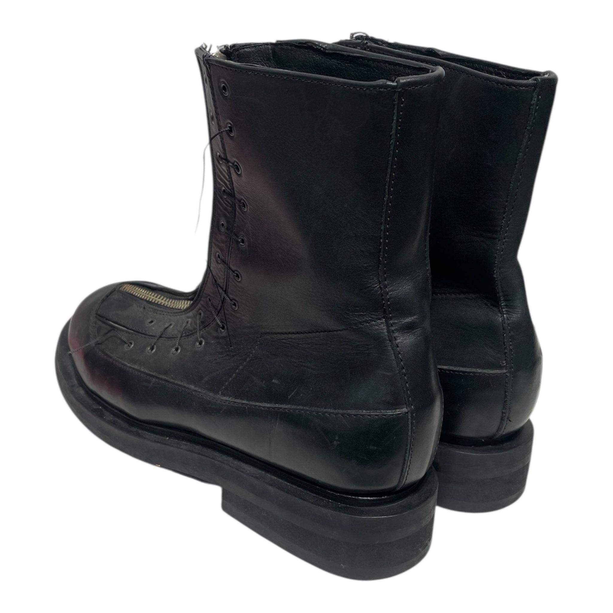 DIRK BIKKEMBERGS/Boots/EU 40.5/zip up middle combat boots view 2