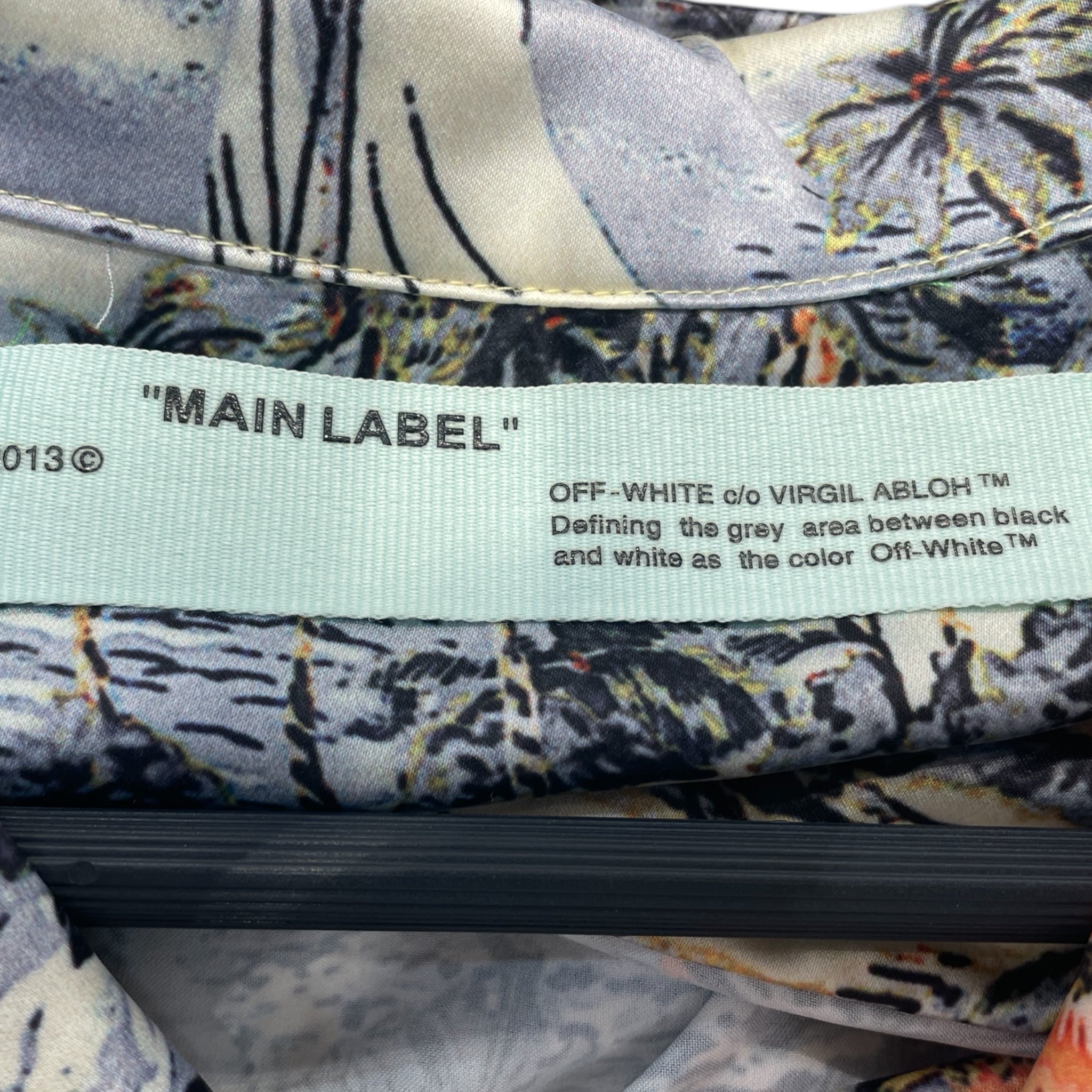 OFF-WHITE/Hawaiian Shirt/S/Cotton/MLT/All Over Print/ view 3