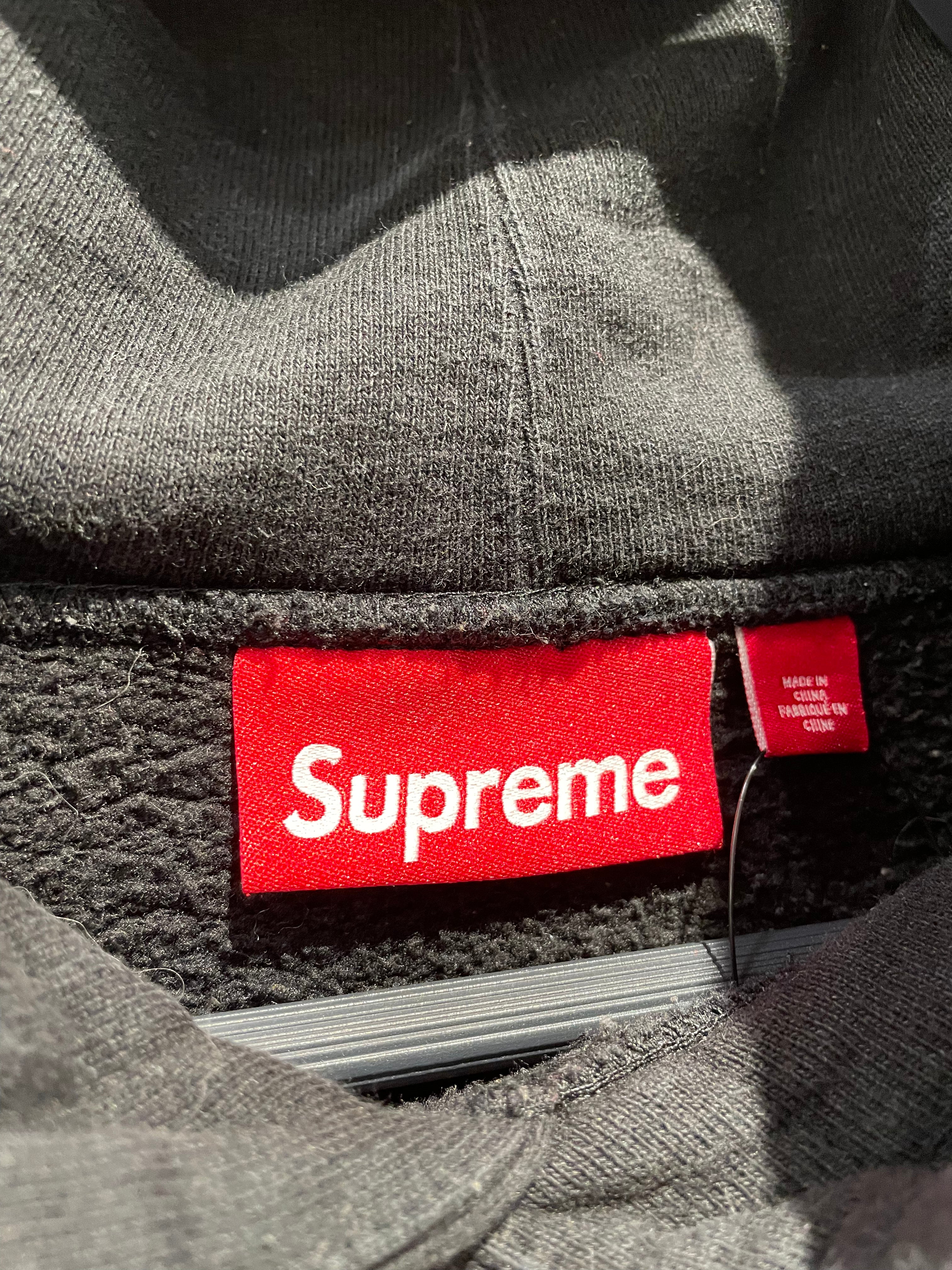 Supreme/Hoodie/M/Cotton/BLK/ss25 Shoulder Script Hoodie view 4