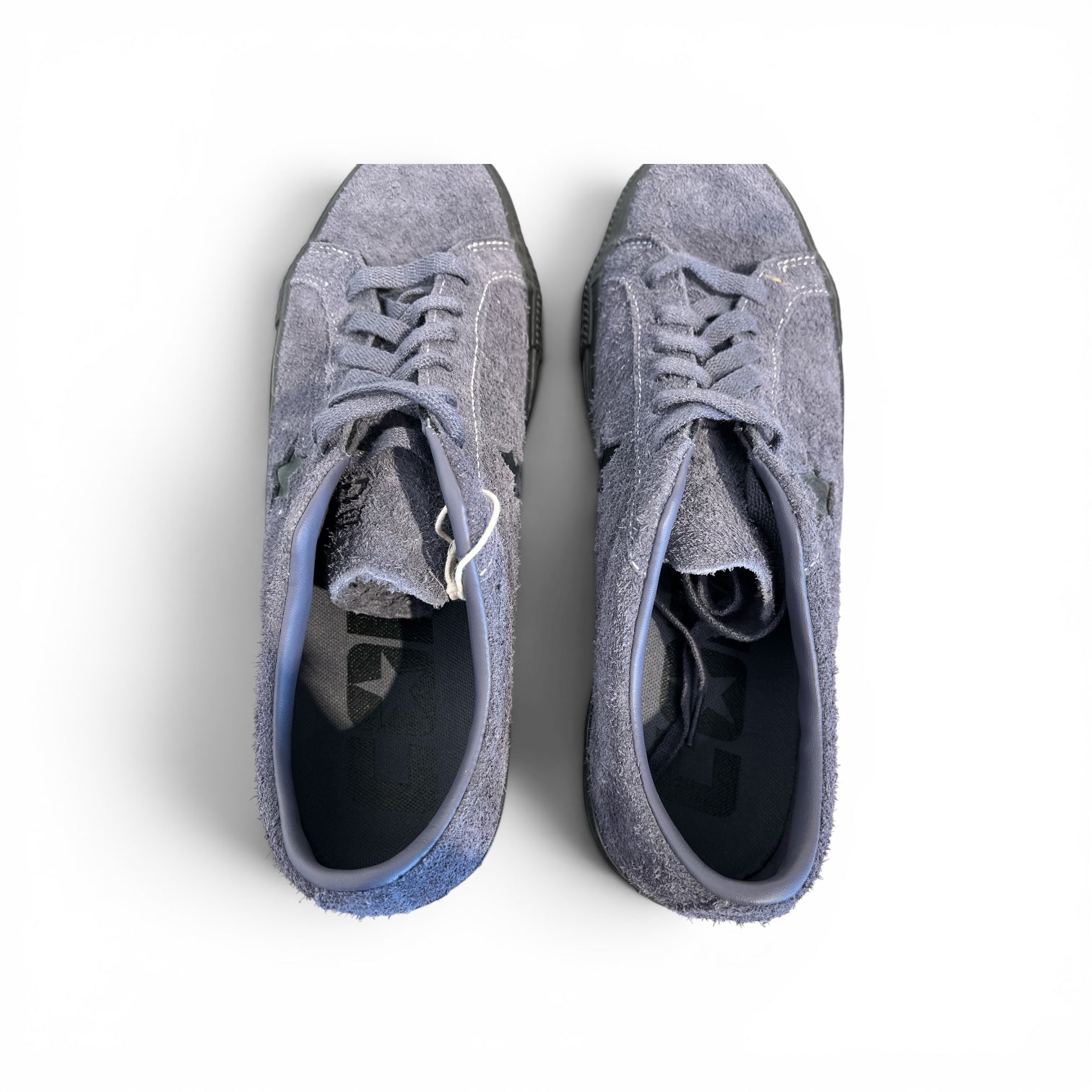 CONVERSE/Low-Sneakers/US 11.5/Suede/IDG/dark moth black view 3
