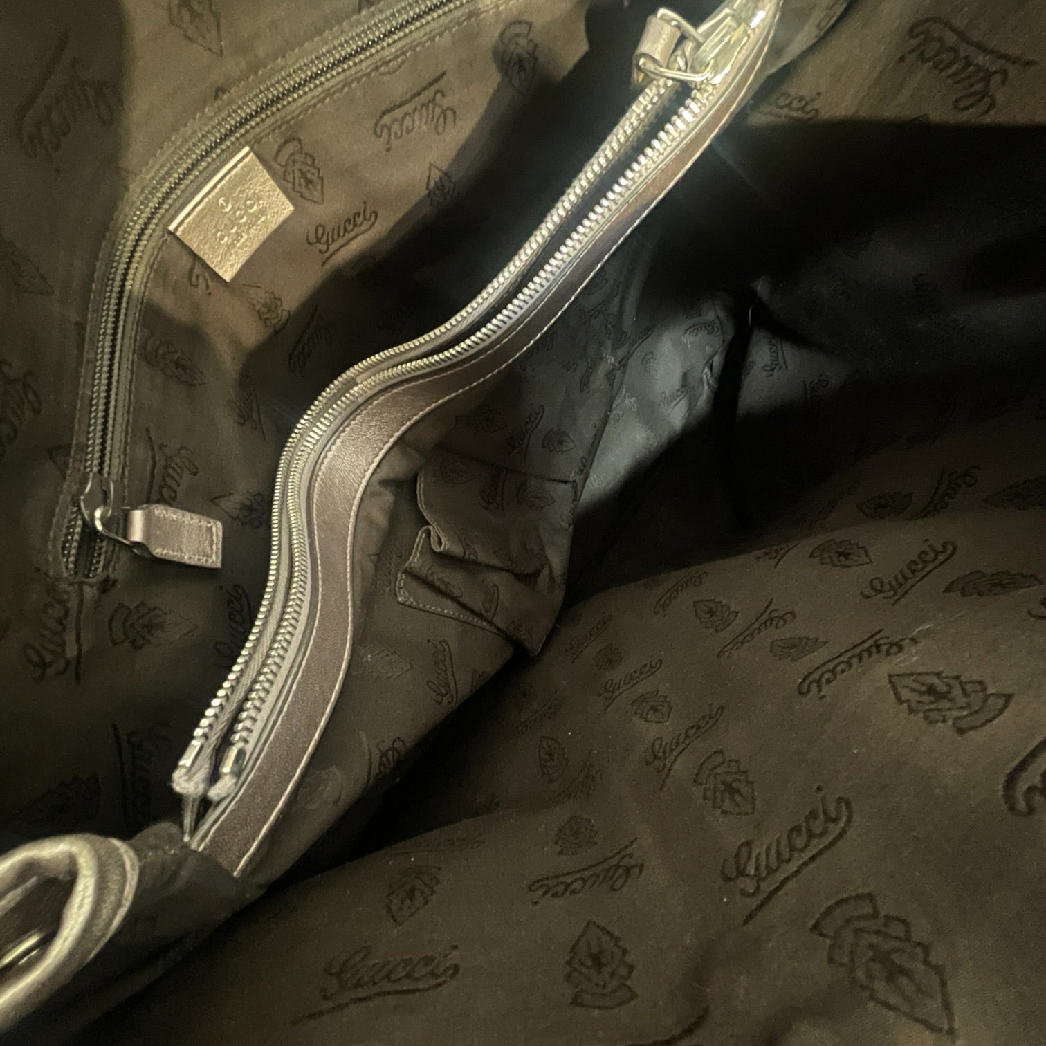GUCCI/Tote Bag/Monogram/SLV/Imprime Joy Tote view 6