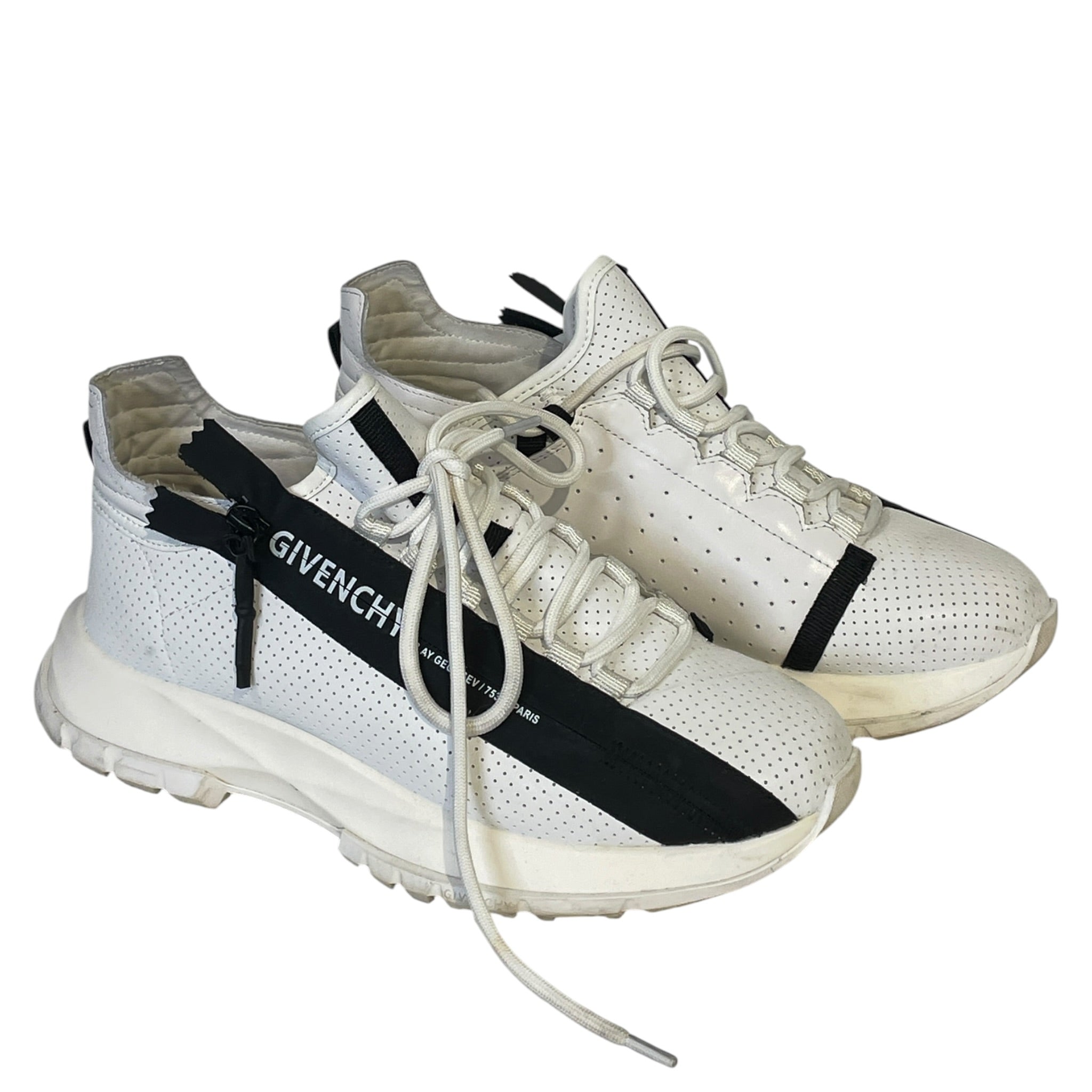GIVENCHY/Low-Sneakers/EU 38/Leather/WHT/ view 1