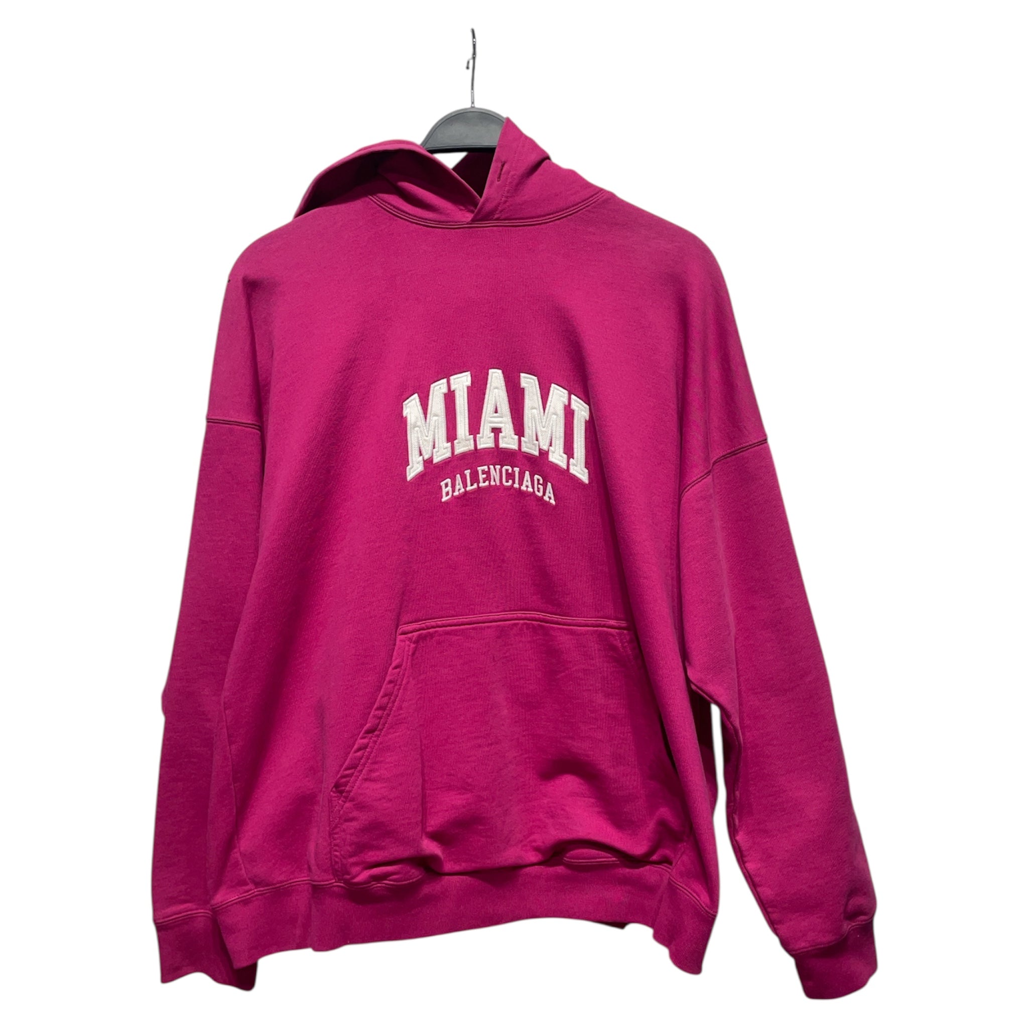 BALENCIAGA/Hoodie/1/Cotton/PPL/MIAMI view 1