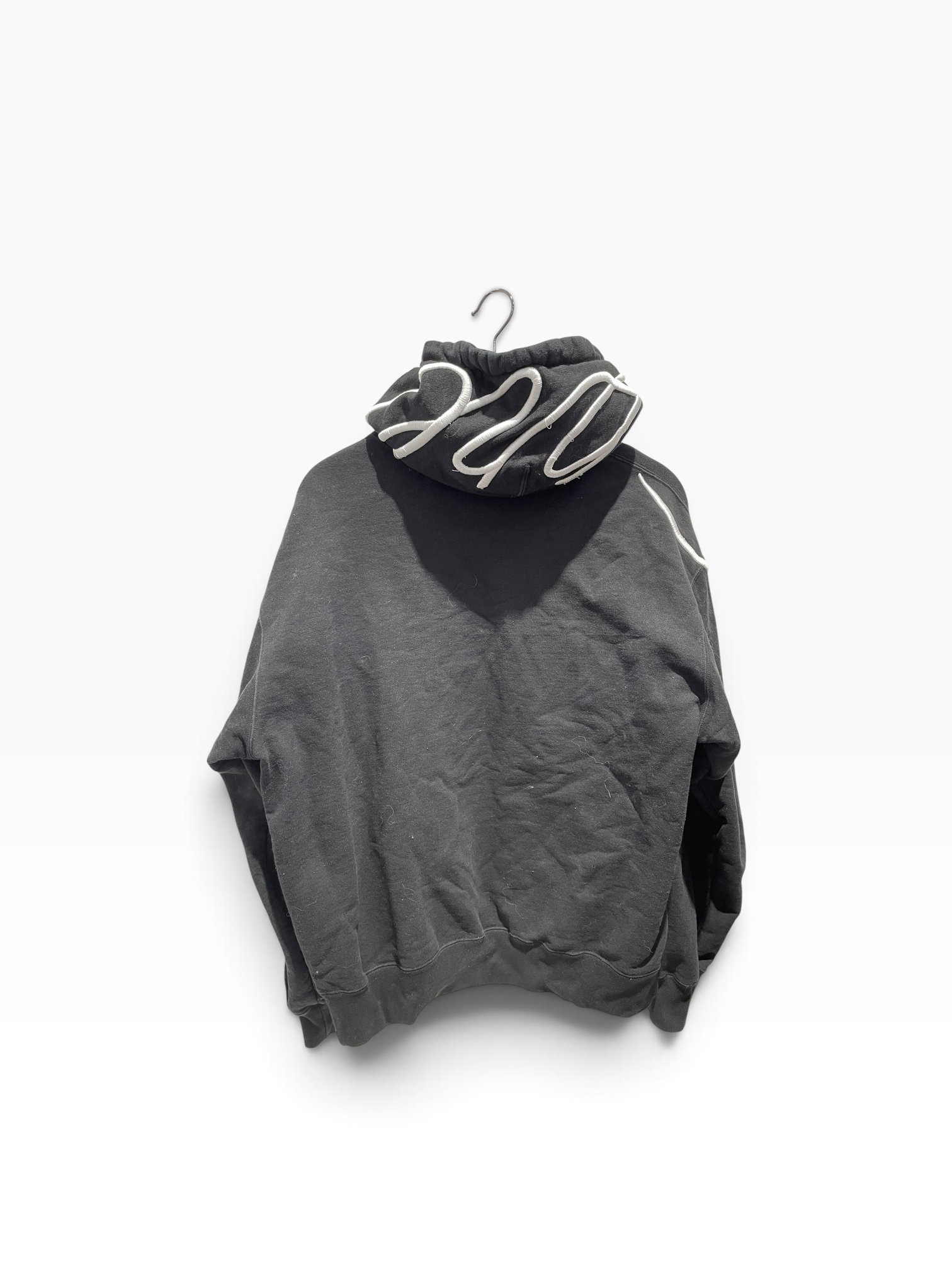 Supreme/Hoodie/M/Cotton/BLK/ss25 Shoulder Script Hoodie view 3