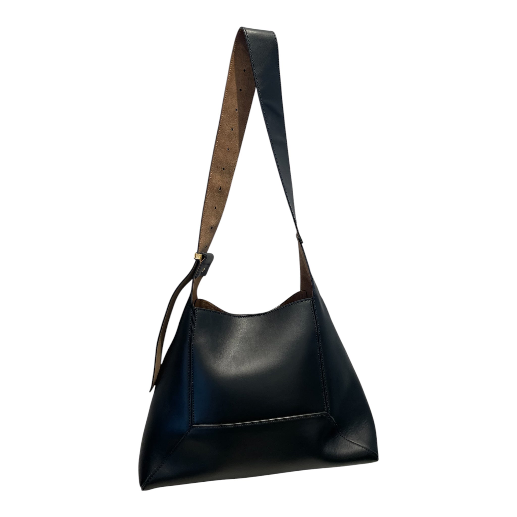 JIMMY CHOO/Tote Bag/Leather/BLK/Diamond Hobo view 2