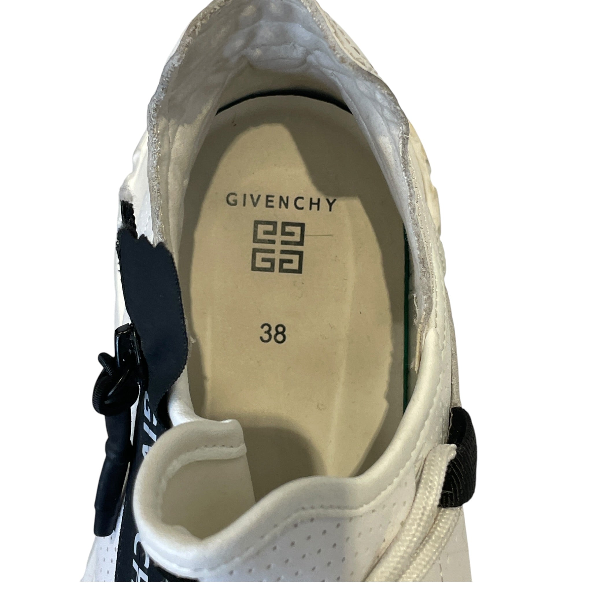 GIVENCHY/Low-Sneakers/EU 38/Leather/WHT/ view 3