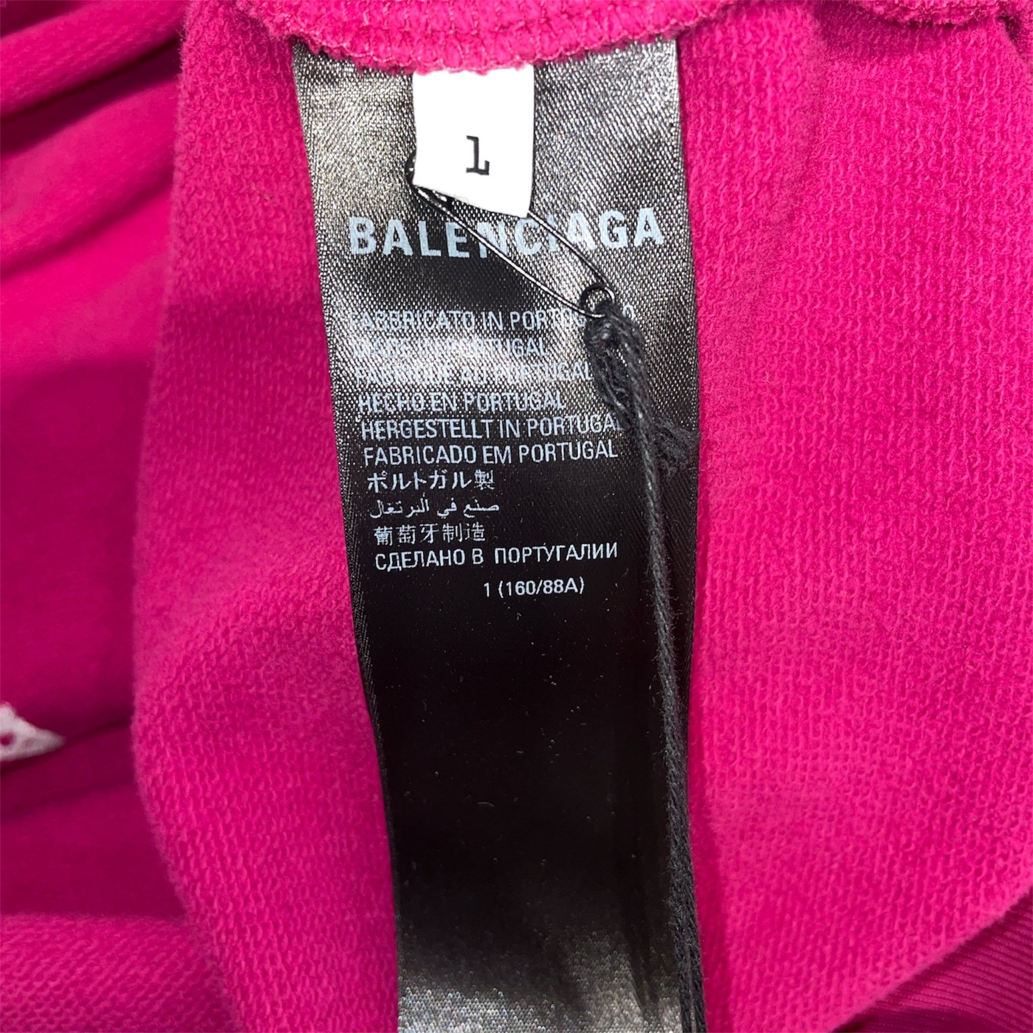 BALENCIAGA/Hoodie/1/Cotton/PPL/MIAMI view 4