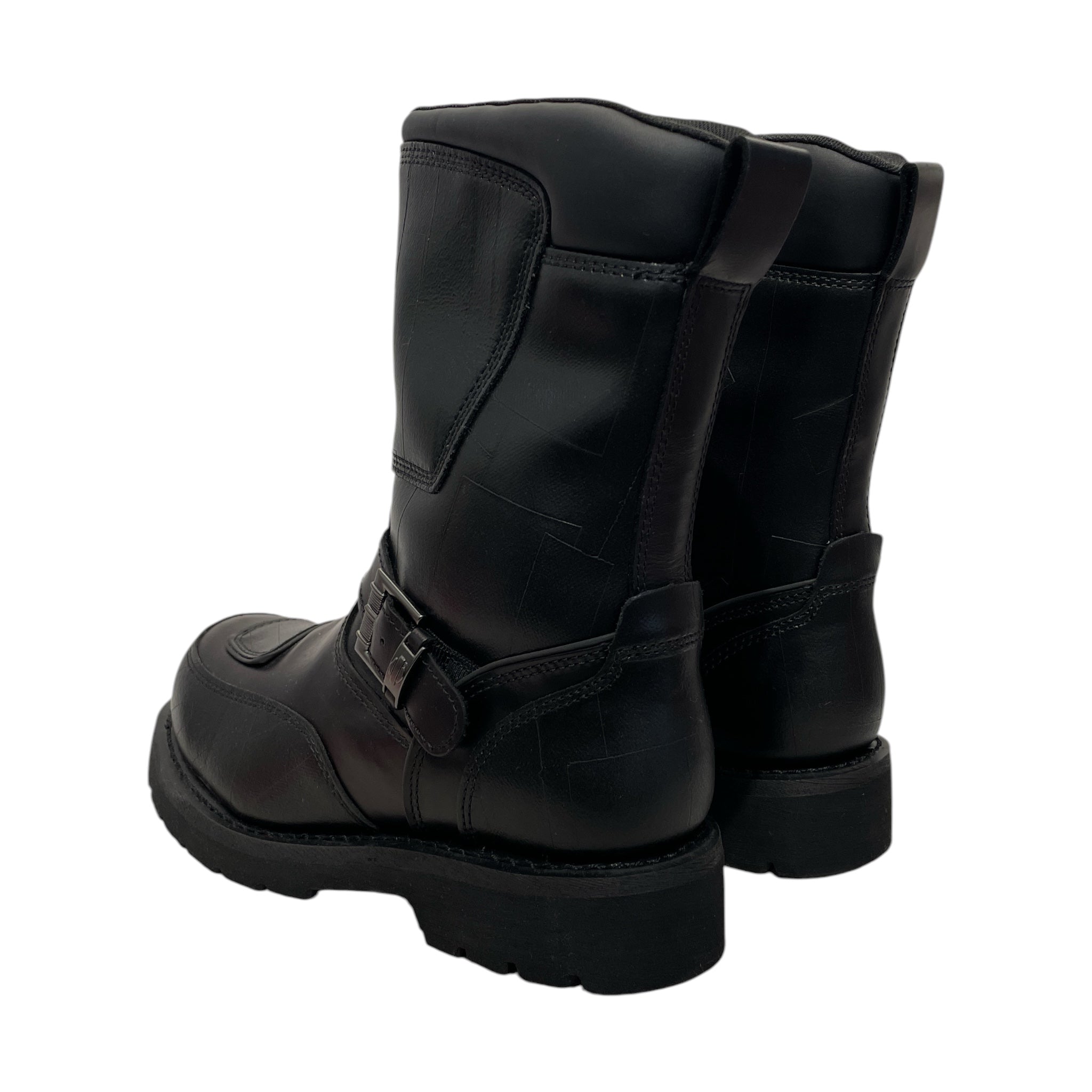 HARLEY DAVIDSON/Biker Boots/US 8.5/Acrylic/BLK/shift ride view 2