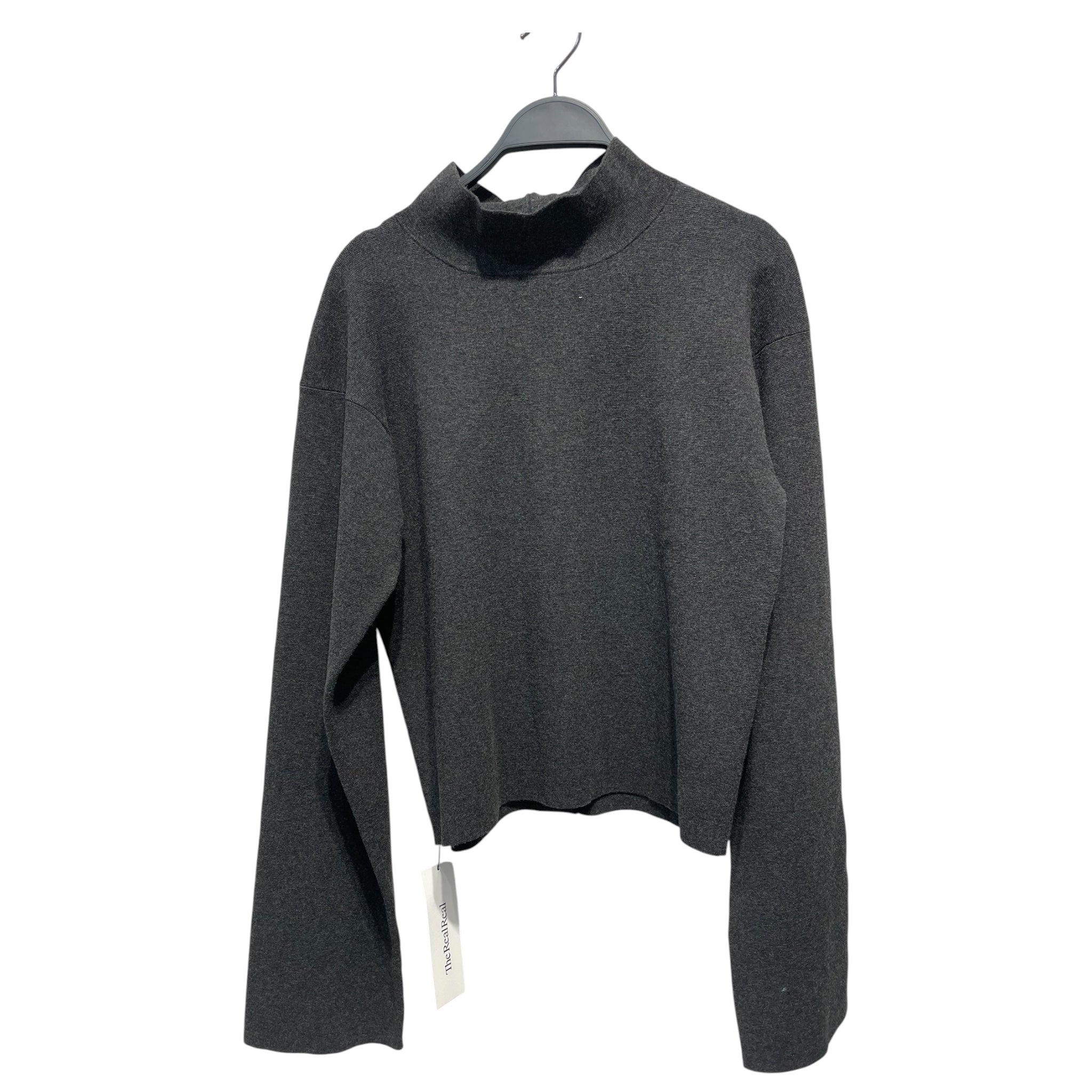 Herve Leger/Sweater/S/Cotton/GRY/High Neck/mock neck sweater view 1