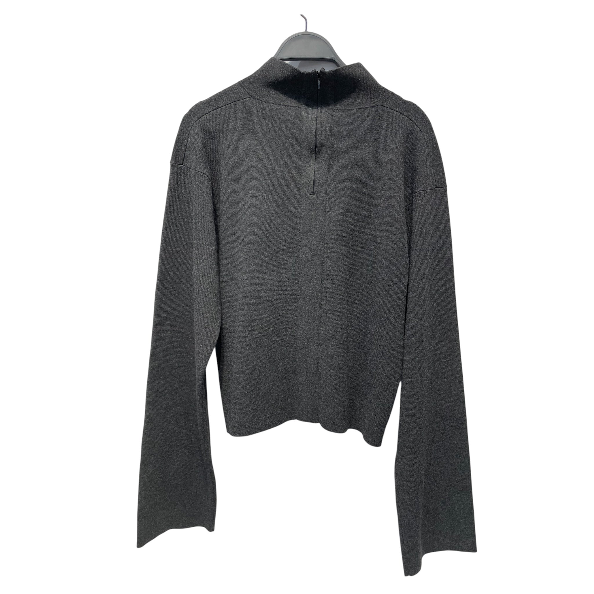 Herve Leger/Sweater/S/Cotton/GRY/High Neck/mock neck sweater view 2