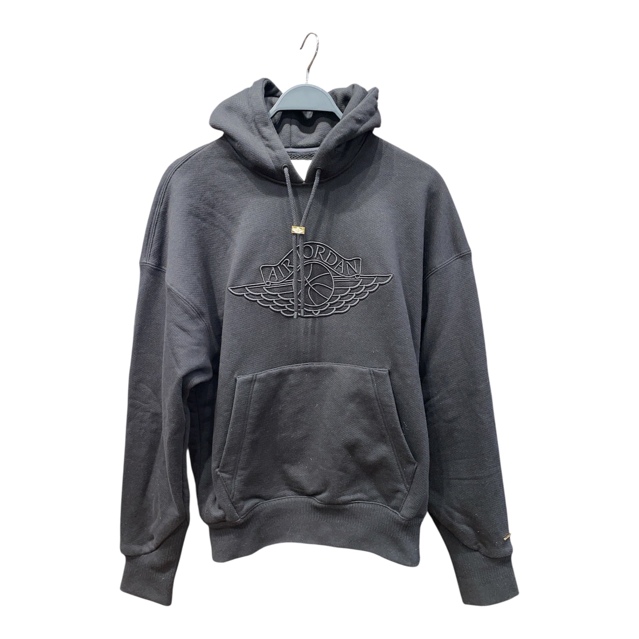 JORDAN BRAND/Hoodie/S/Graphic/Cotton/BLK/Made in Italyn DX5785-010 view 1