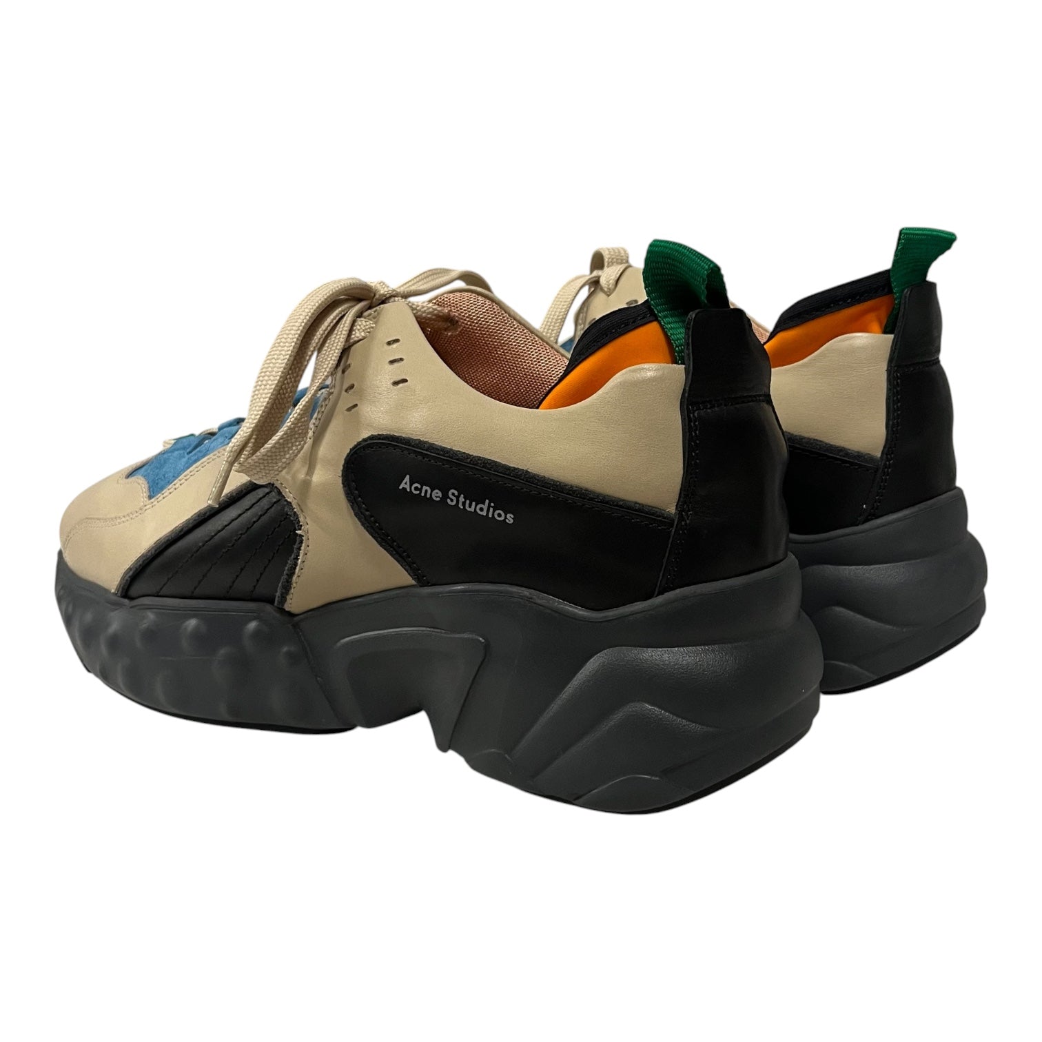 Acne Studios/Low-Sneakers/US 10.5/Cotton/CRM/rockaway view 2
