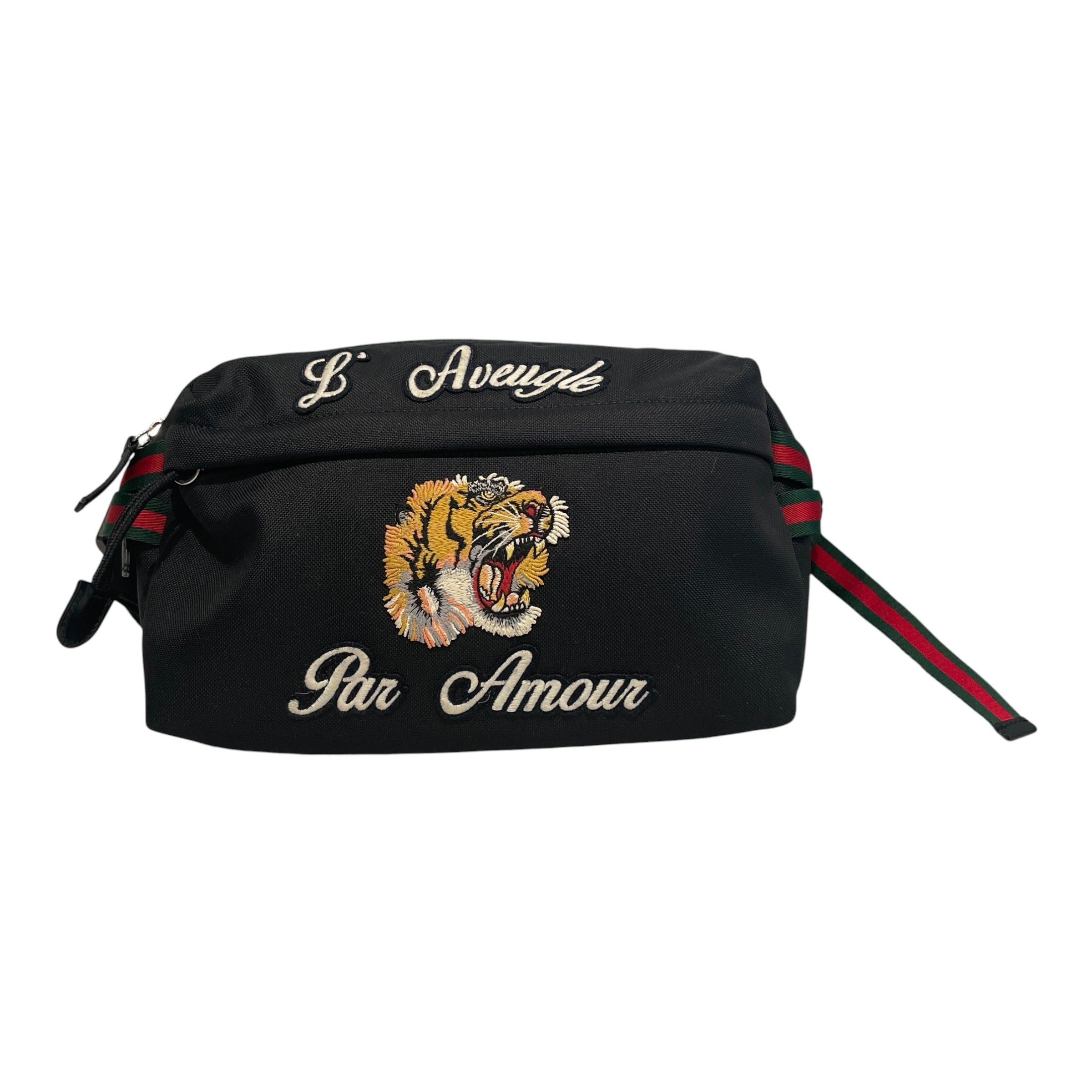 GUCCI/Bag/Cotton/BLK/Techno Web L'Aveugle Belt Bag view 1