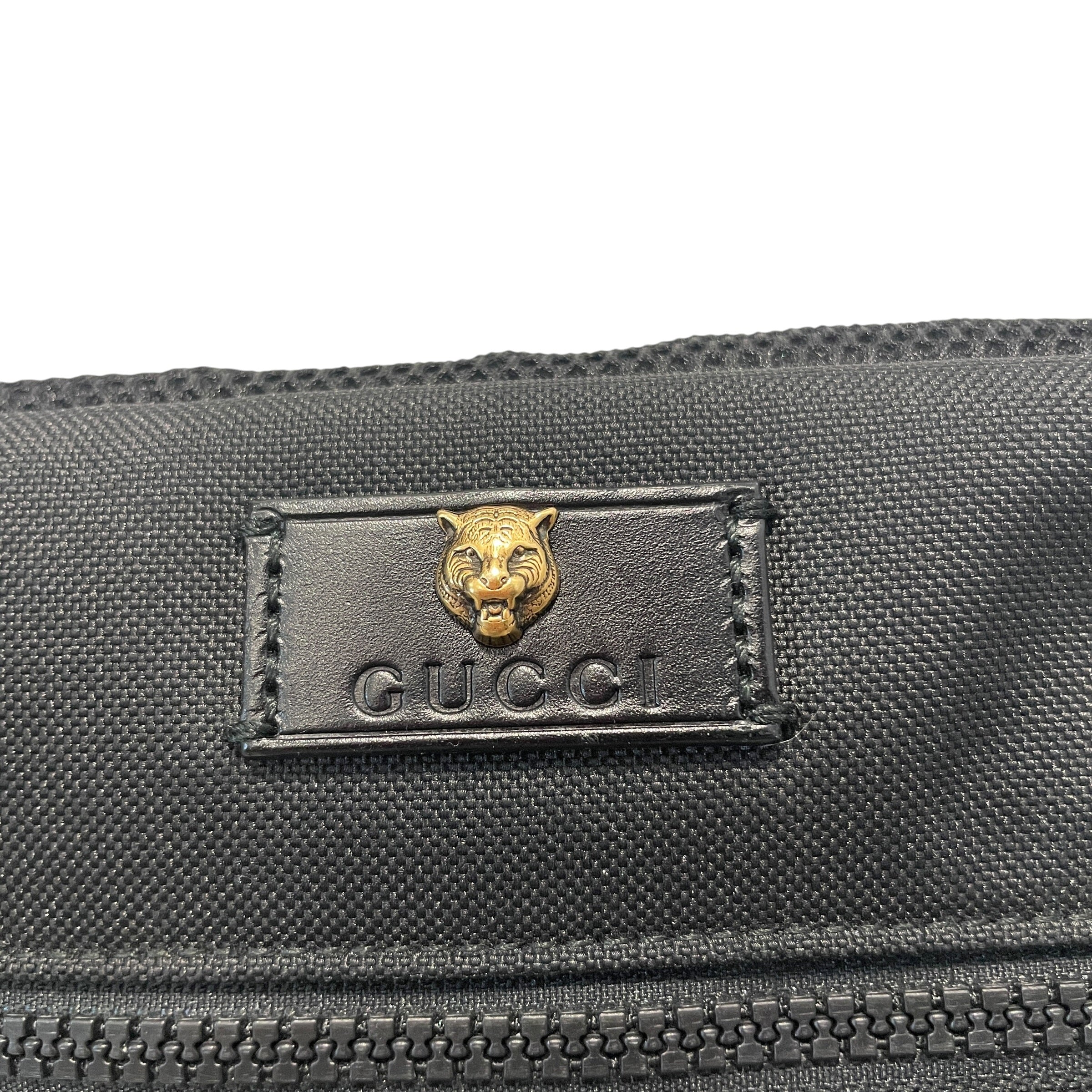 GUCCI/Bag/Cotton/BLK/Techno Web L'Aveugle Belt Bag view 2