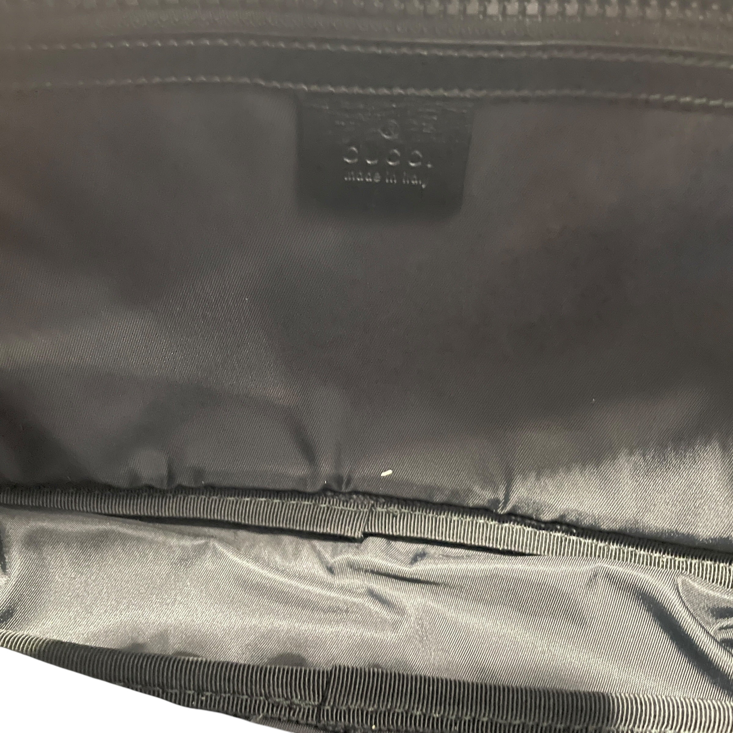 GUCCI/Bag/Cotton/BLK/Techno Web L'Aveugle Belt Bag view 4