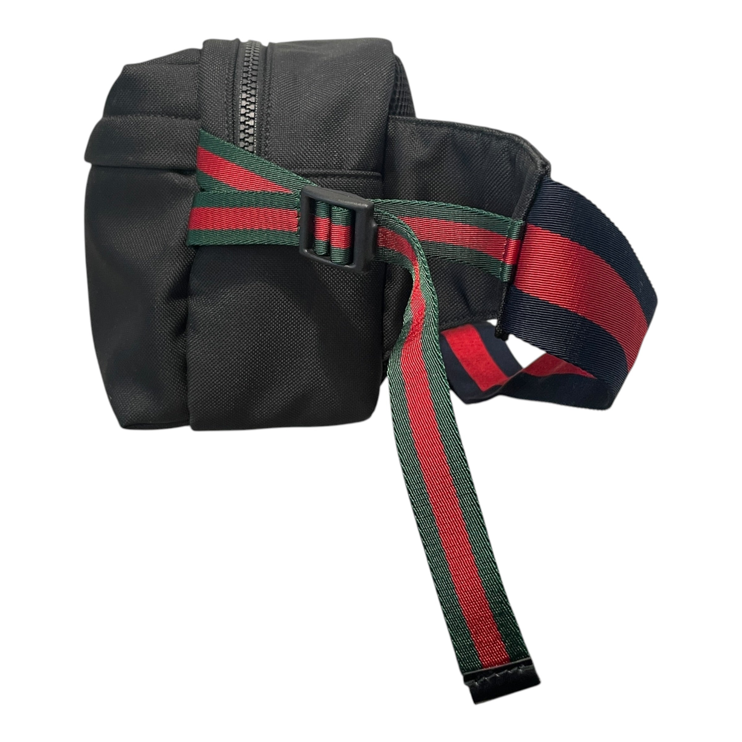 GUCCI/Bag/Cotton/BLK/Techno Web L'Aveugle Belt Bag view 5
