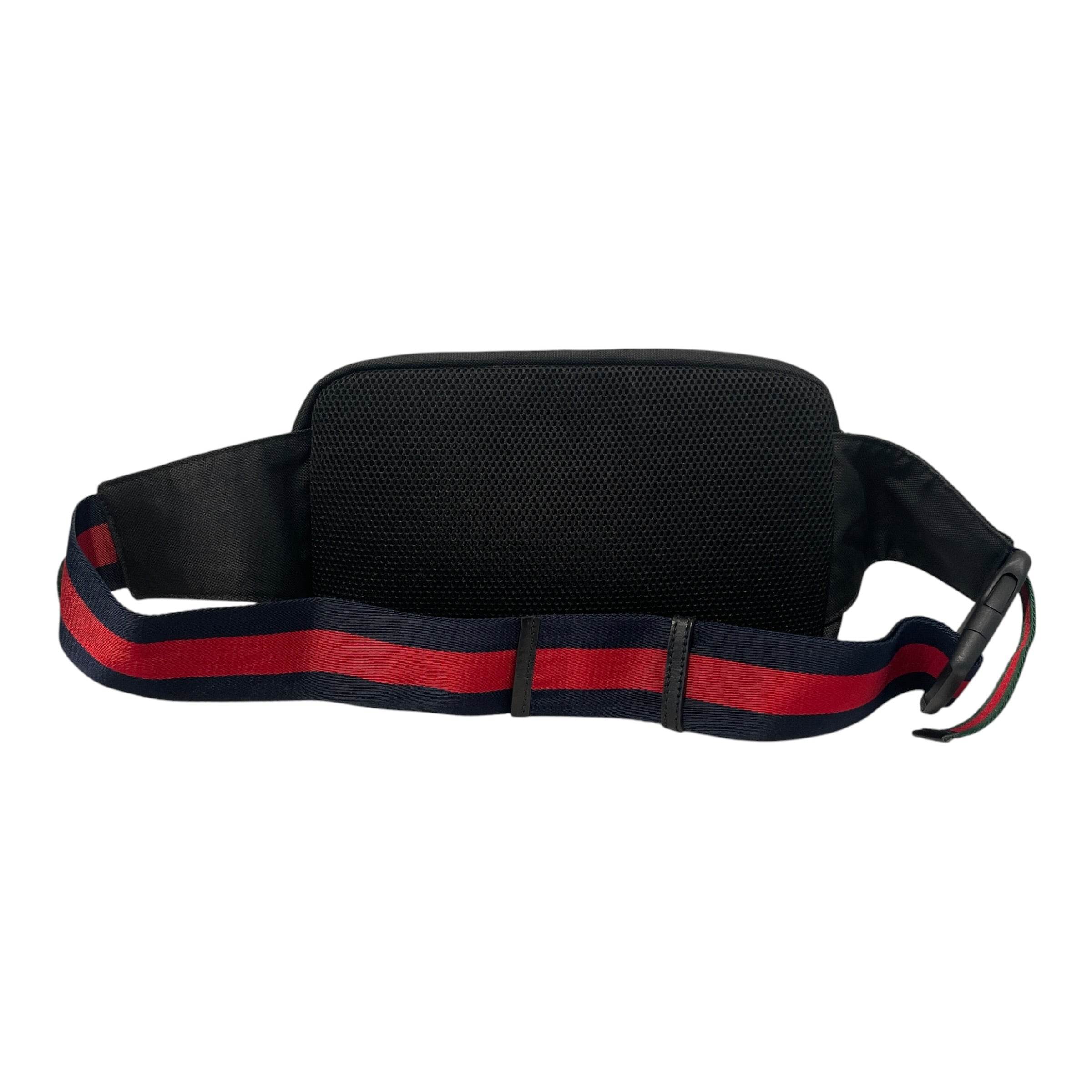 GUCCI/Bag/Cotton/BLK/Techno Web L'Aveugle Belt Bag view 6