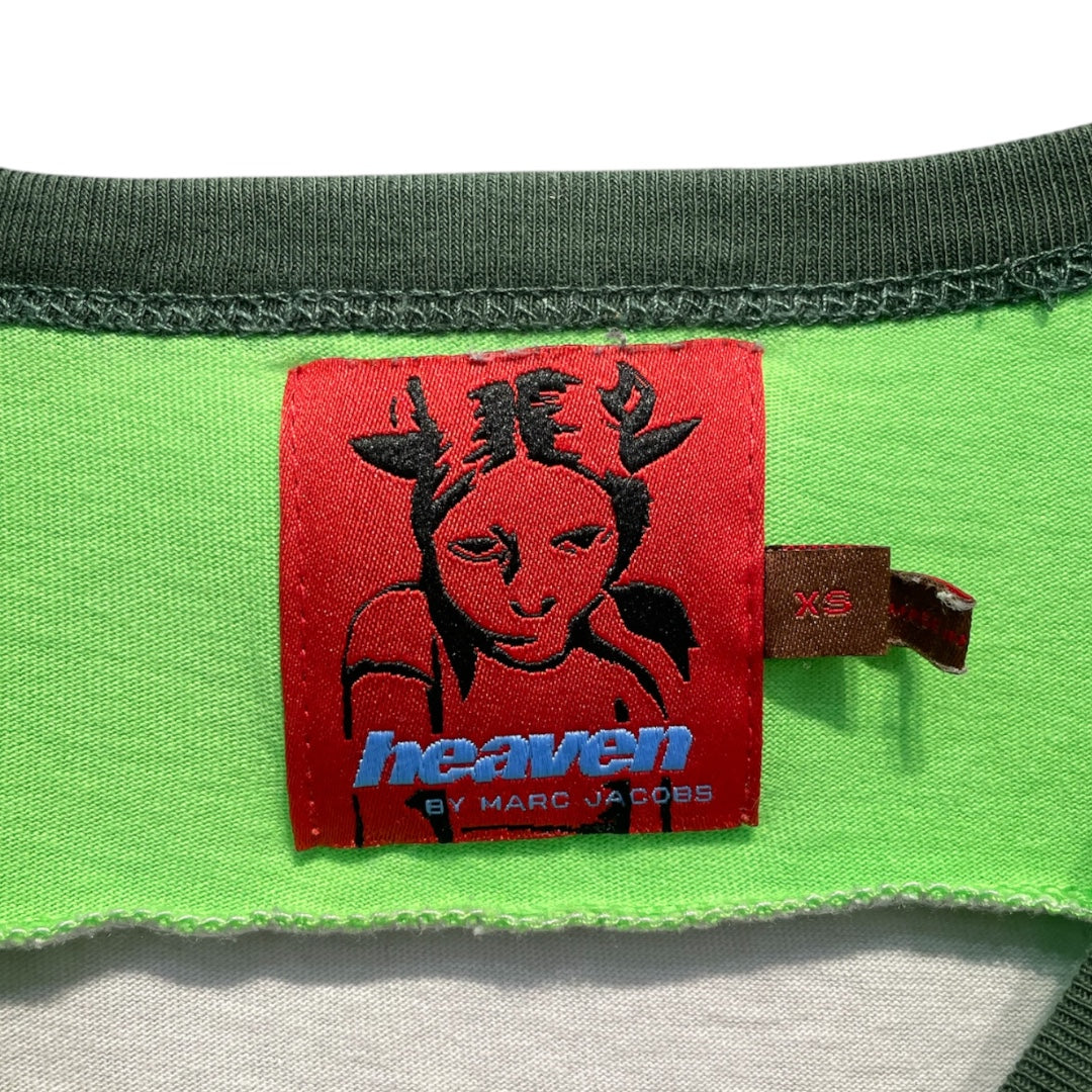 MARC JACOBS/T-Shirt/XS/Graphic/Cotton/GRN/skeletal heart rn# 96919 view 3