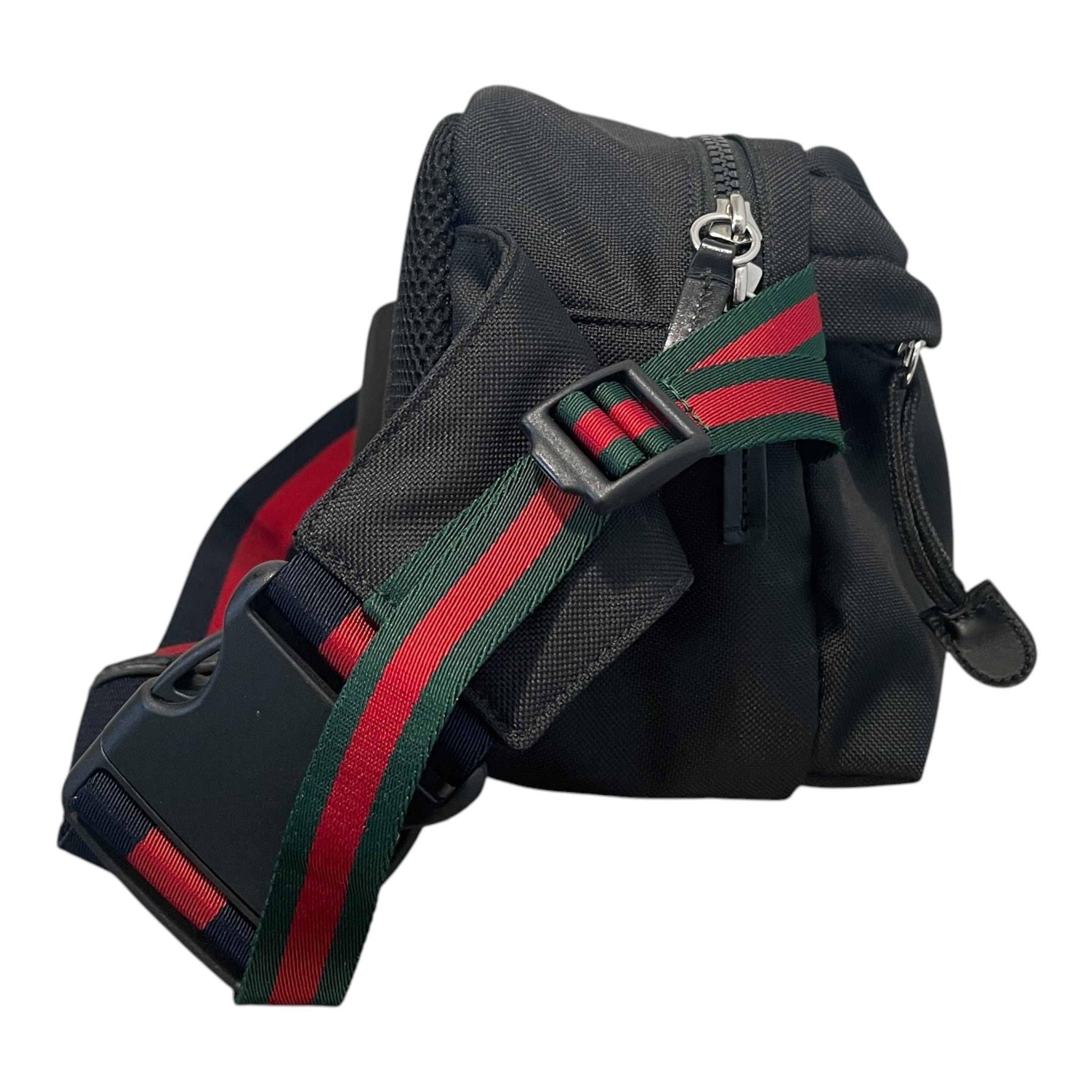 GUCCI/Bag/Cotton/BLK/Techno Web L'Aveugle Belt Bag view 7