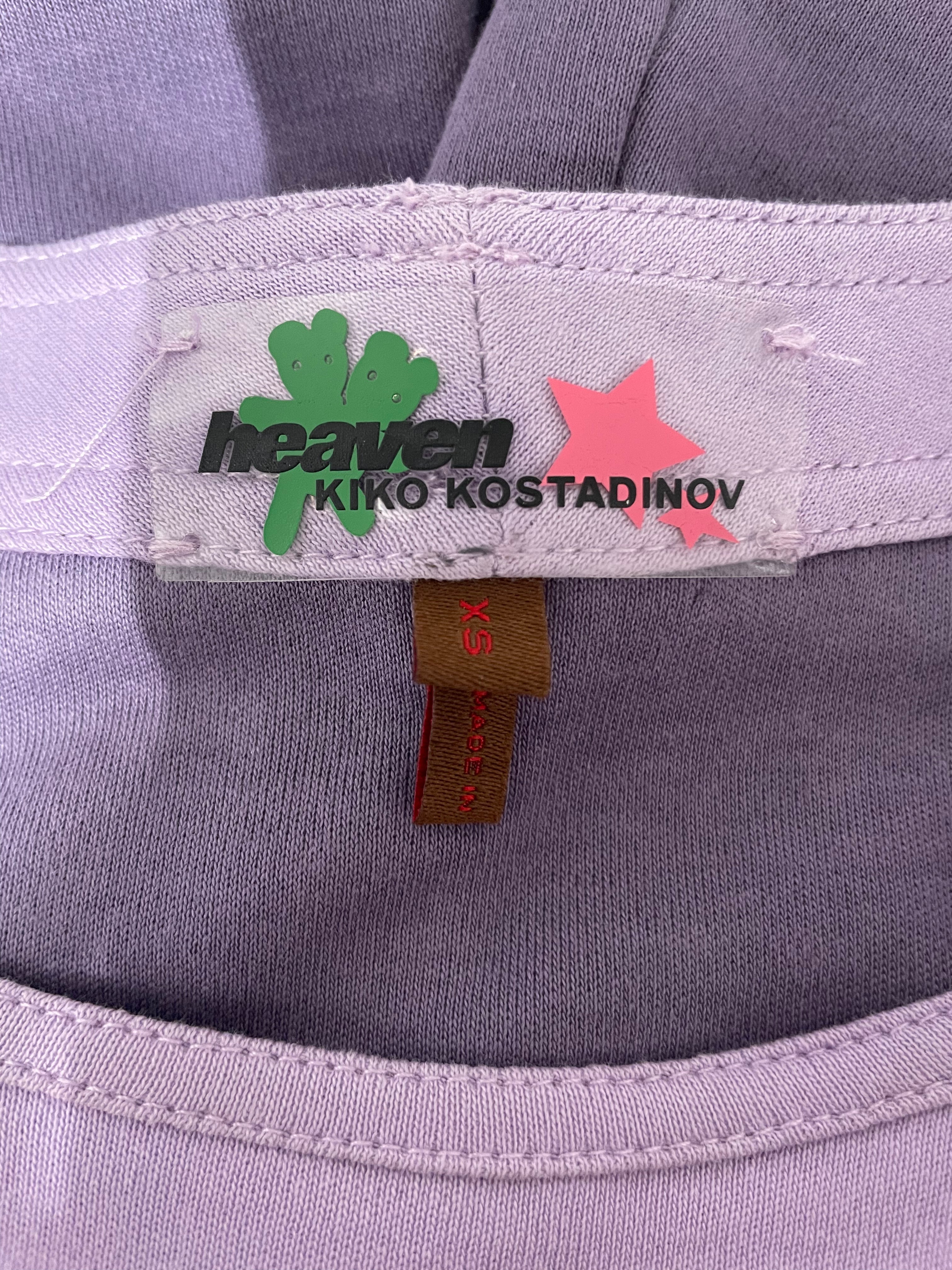 Heaven By Marc Jacobs/Kiko Kostadinov/LS Cut & Sew/XS/Cotton/PPL/ view 3