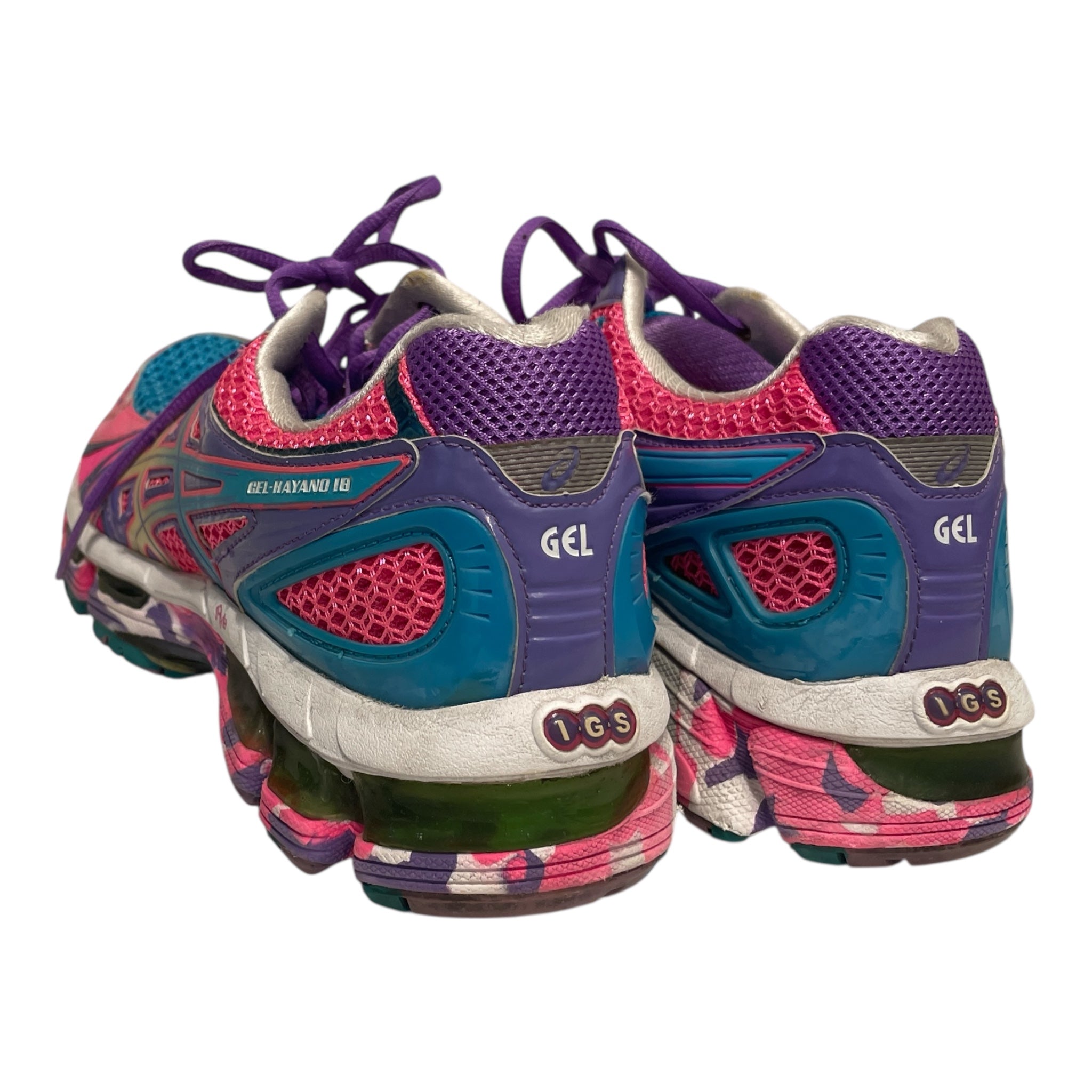 ASICS/Low-Sneakers/US 9/All Over Print/MLT/Gel-Hayano 18 view 2