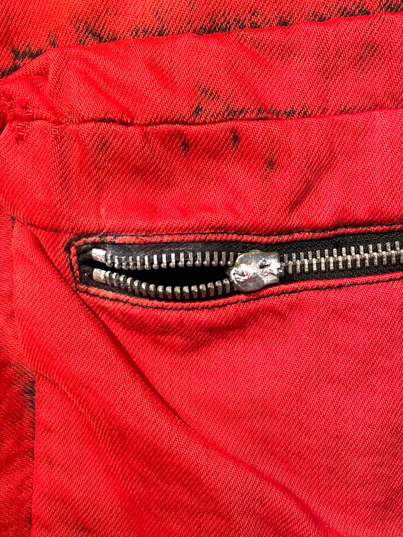 MCM/Vest/M/Cotton/RED/Bulletproof Vest = Missing Zip