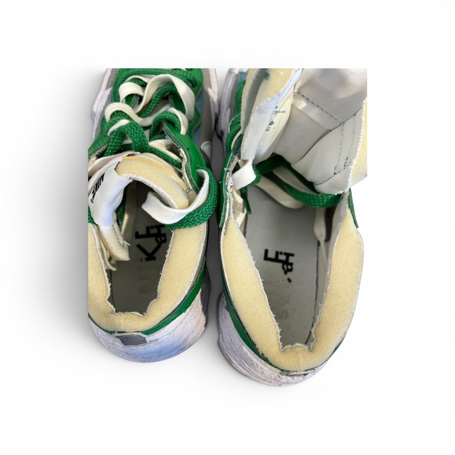 NIKE/BLAZER LOW/Low-Sneakers/US 7/Leather/GRN/DD1877-001 view 3