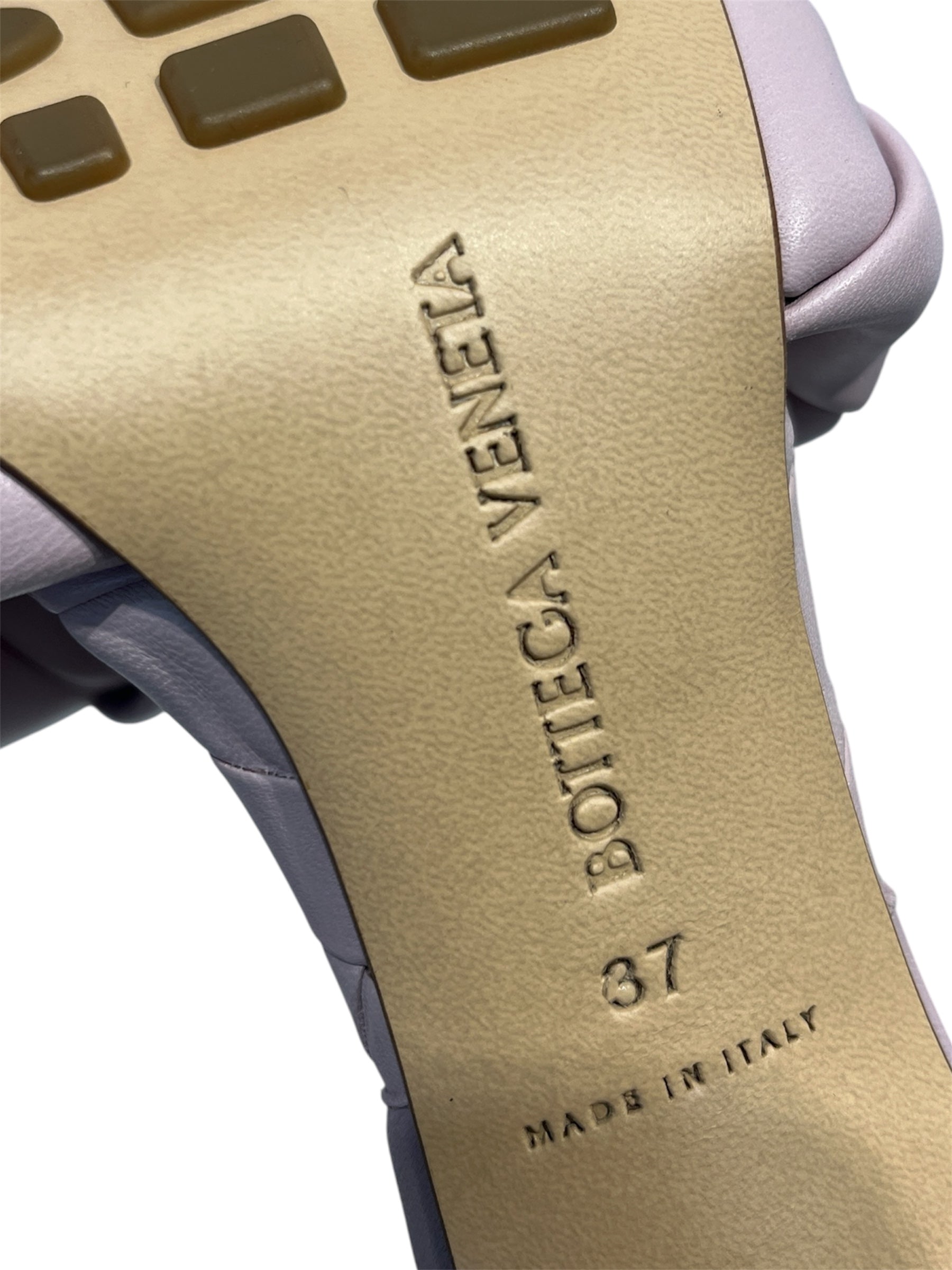 BOTTEGA VENETA/Heels/EU 37/Leather/PPL/WOVENSTRAP view 4