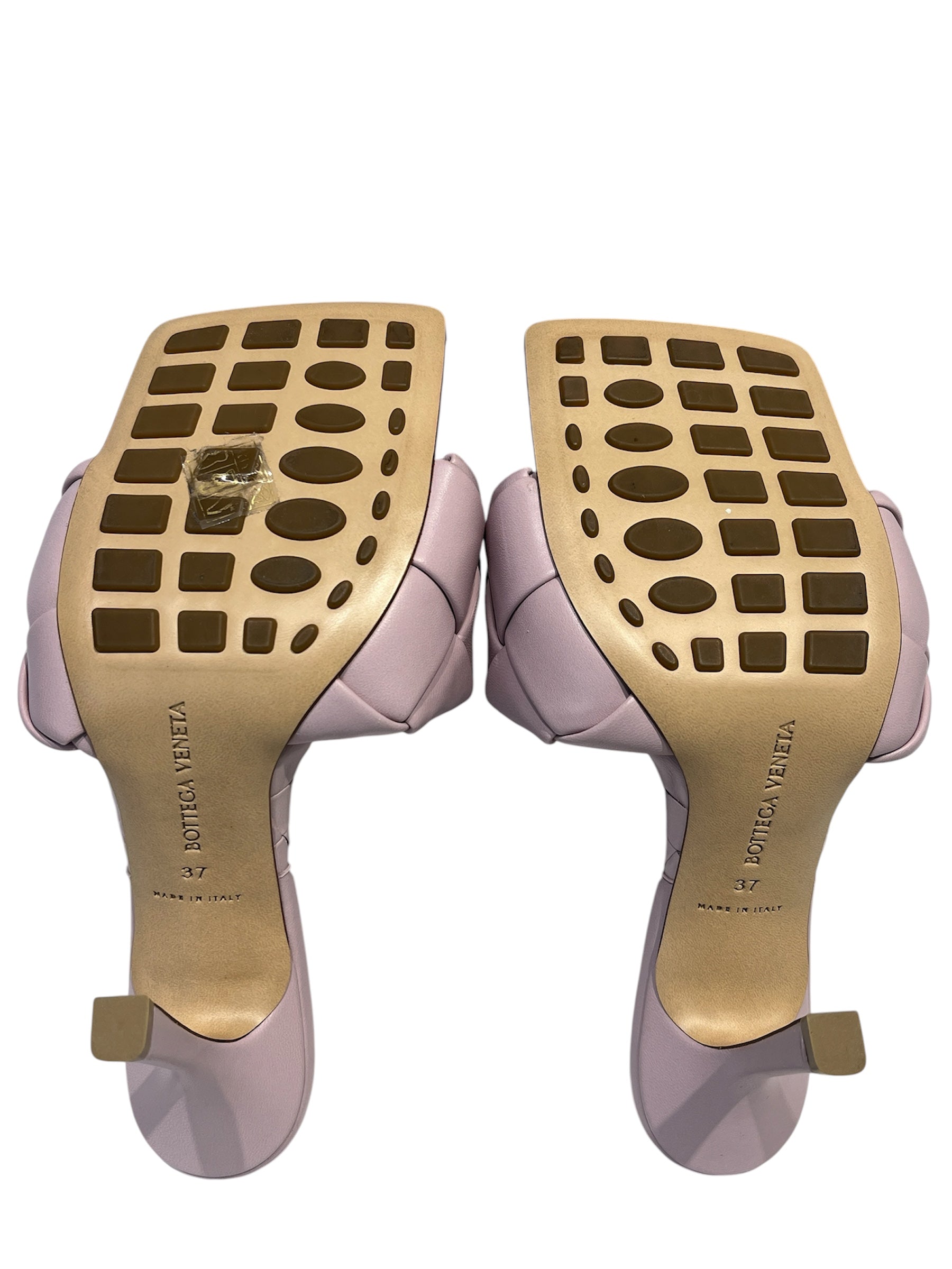 BOTTEGA VENETA/Heels/EU 37/Leather/PPL/WOVENSTRAP view 5