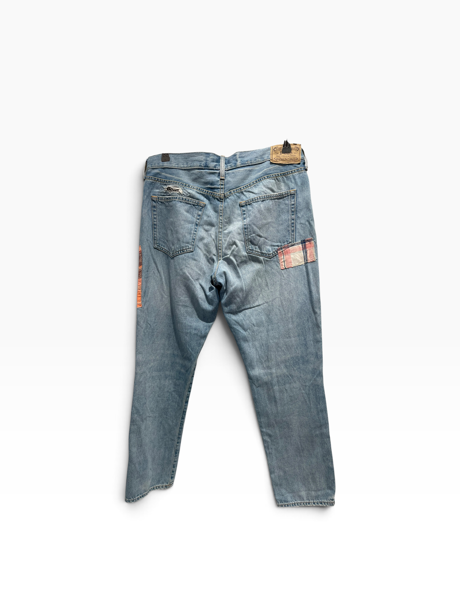 POLO RALPH LAUREN/Straight Pants/29/Denim/BLU/Avery Boyfriend Patchwork view 2