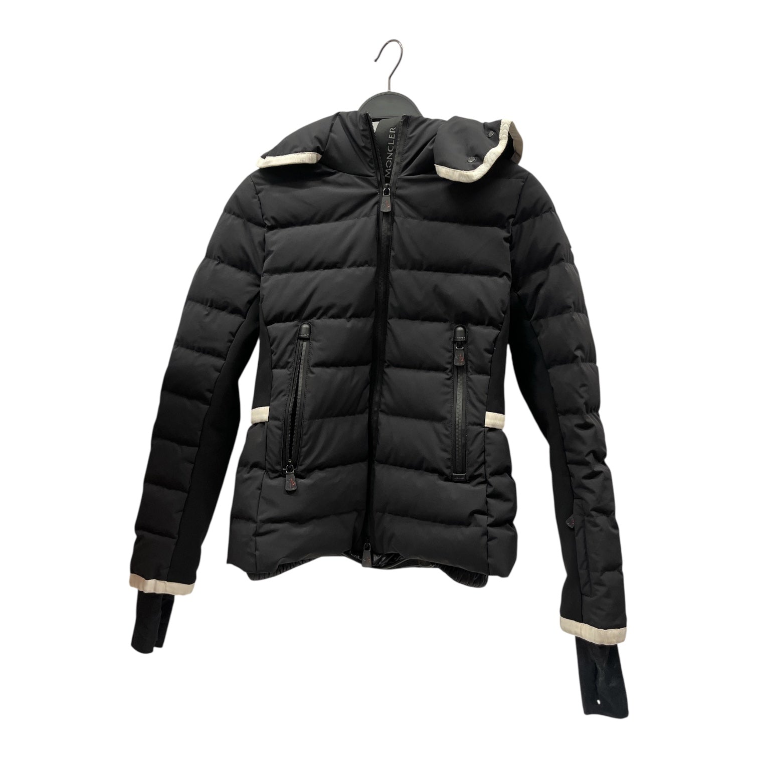 MONCLER/Puffer Jkt/S/Polyester/BLK/Lamoura Puffer Jacket with Con view 1