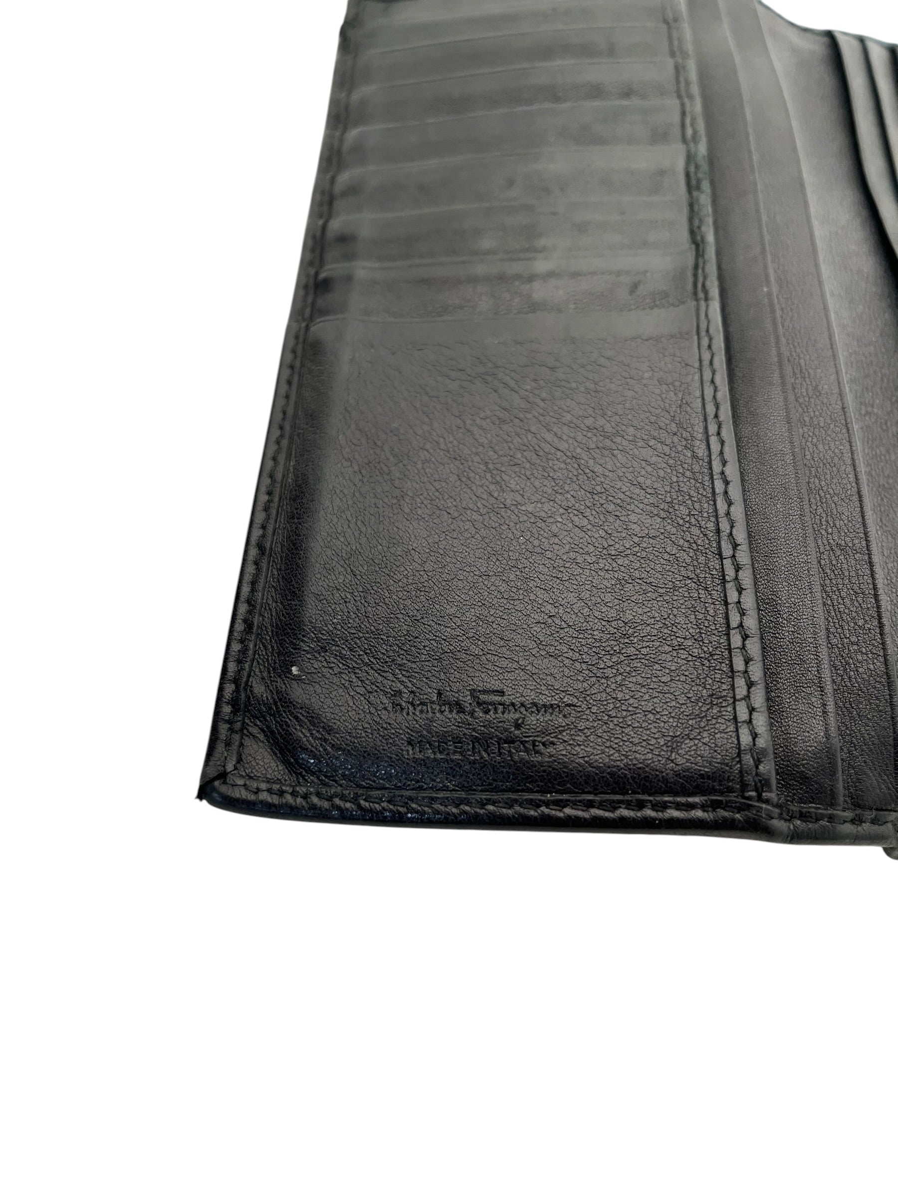 Salvatore Ferragamo/Long Wallet/BLK/ view 4