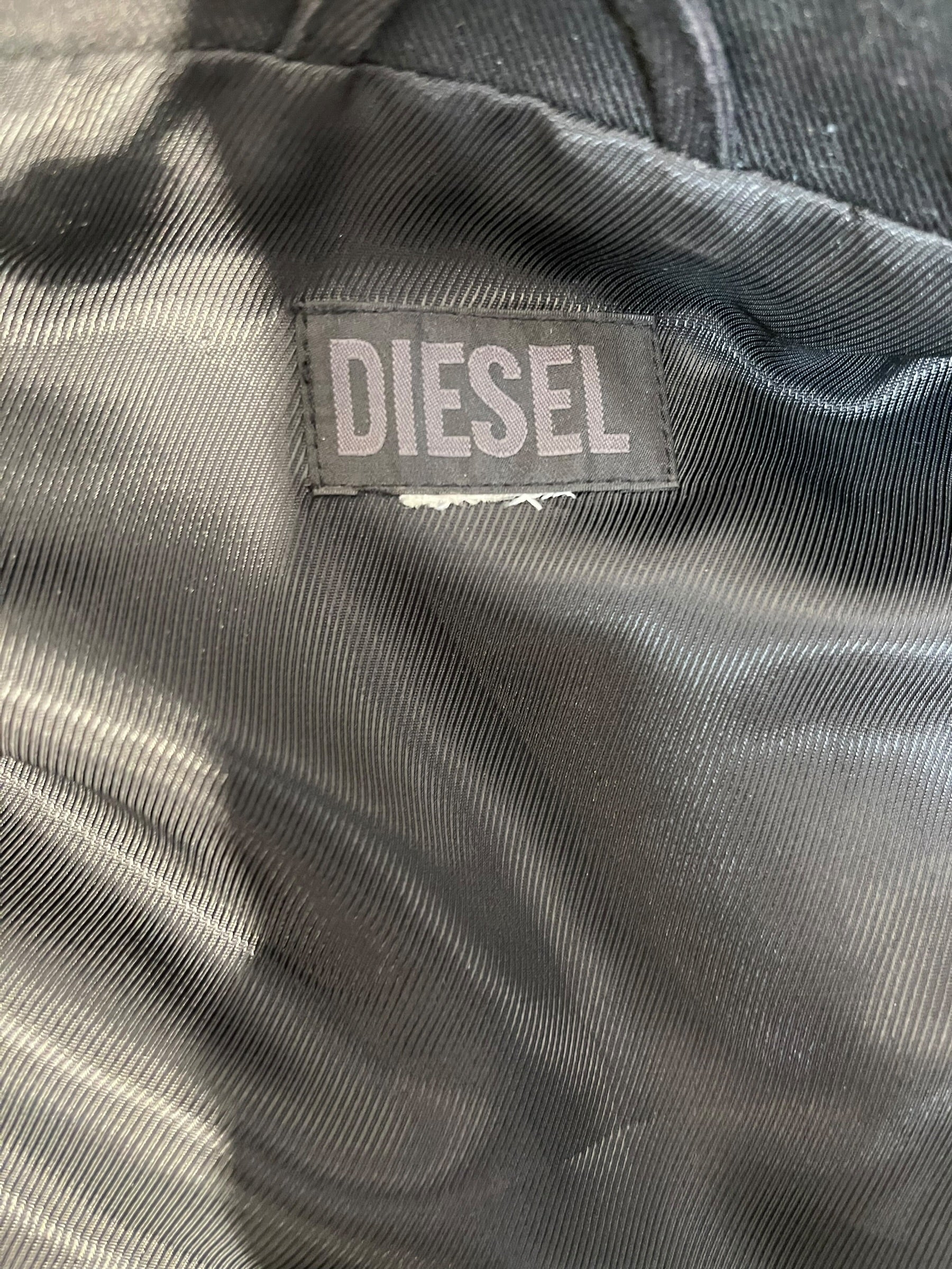 DIESEL/Vest/XS/Cotton/BLK/ view 3