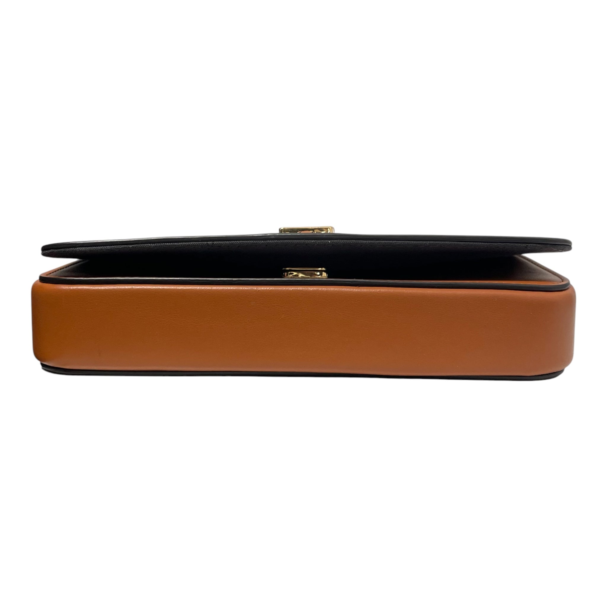 FENDI/Clutch Bag/Leather/ORN/CENTER SIDE LOGO WITH WALLET view 3