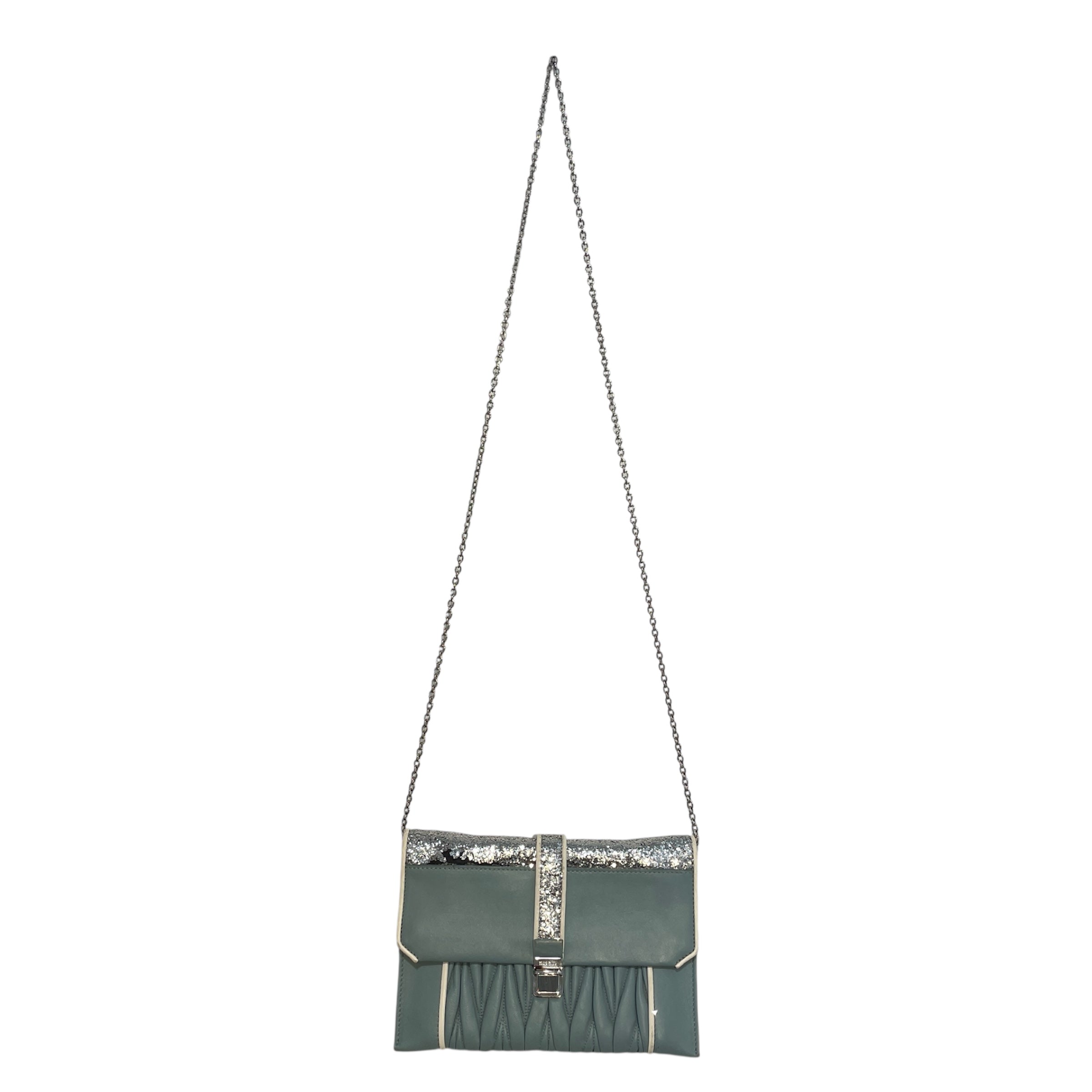 MIU MIU/Bag/Leather/BLU/Cross Body Bag view 1