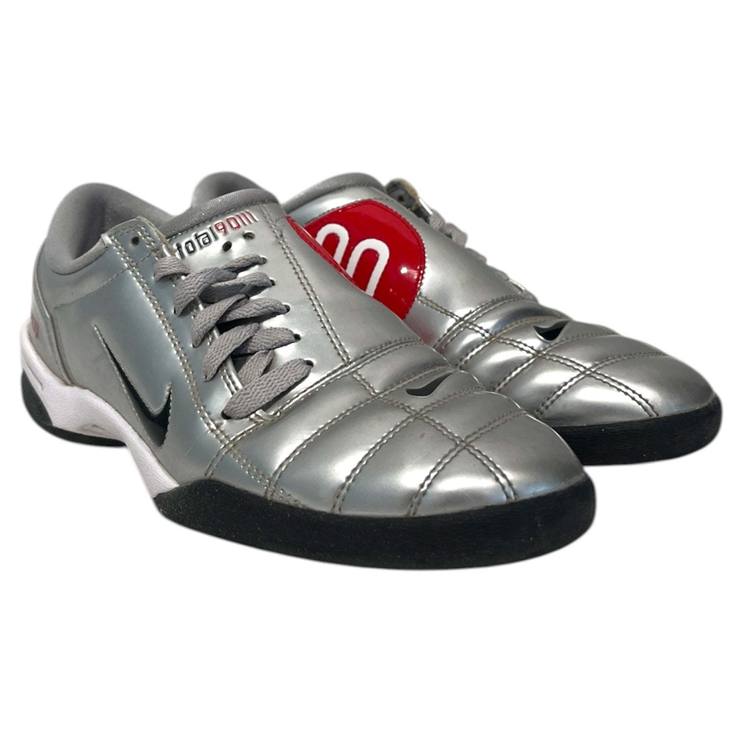 NIKE/T90 SP/Low-Sneakers/US 9/Leather/SLV/HJ9351-002 view 1