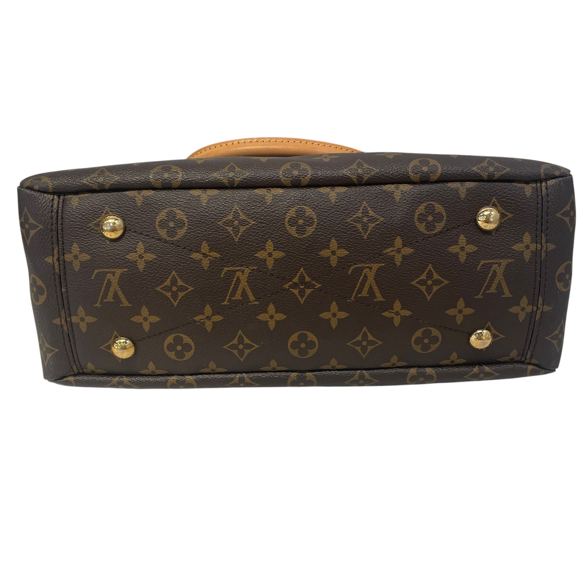 LOUIS VUITTON/Cross Body Bag/Monogram/Leather/BRW/Pallas MM view 3