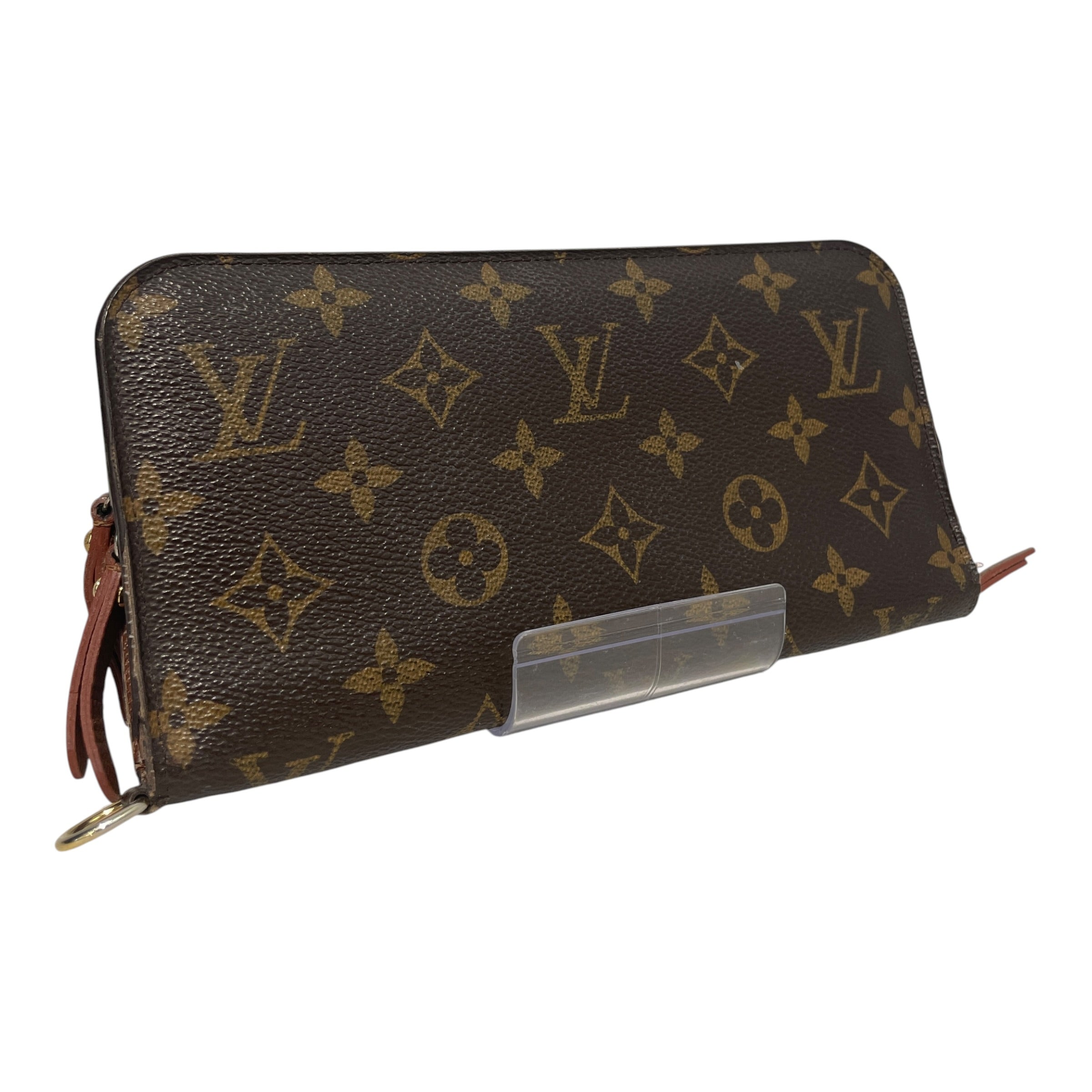 LOUIS VUITTON/Long Wallet/Monogram/Leather/BRW/Mono Insolite Zip Long Wallet view 1