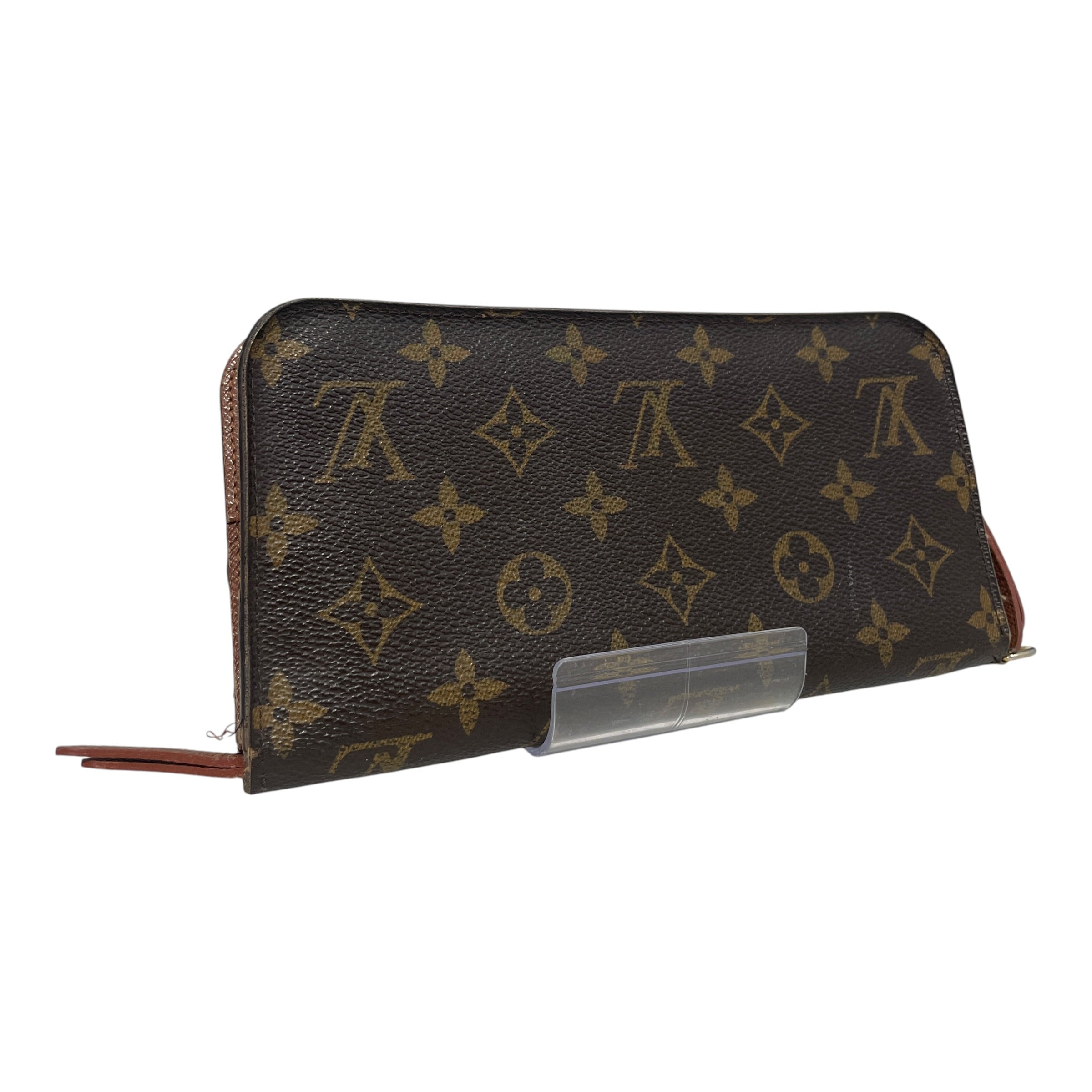 LOUIS VUITTON/Long Wallet/Monogram/Leather/BRW/Mono Insolite Zip Long Wallet view 2