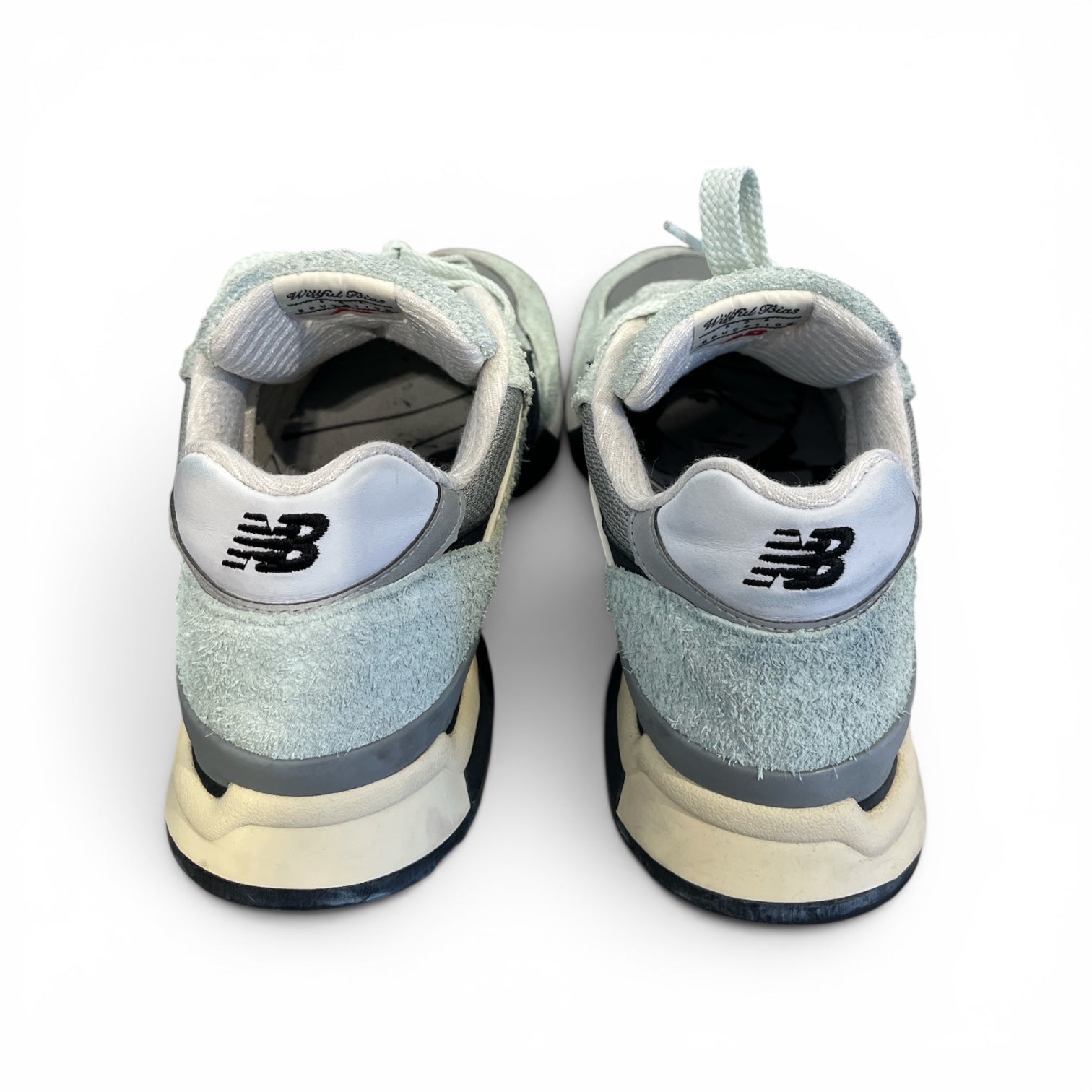 NEW BALANCE/Low-Sneakers/US 9.5/Cotton/GRY/WHITAKER NB 998 GREY NAVY view 3