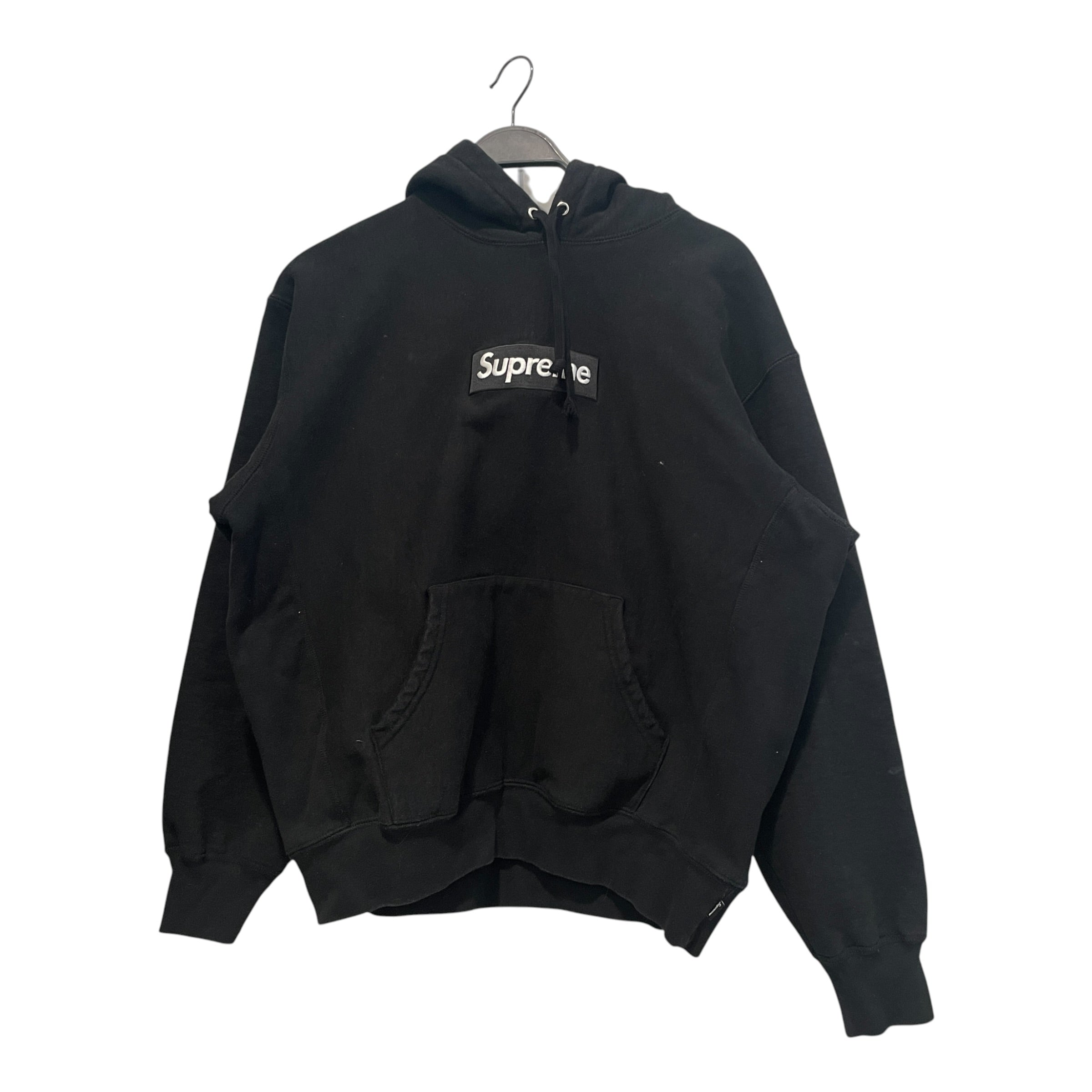 Supreme/Hoodie/M/Cotton/BLK/Oversize/Box Logo Hoodie view 1