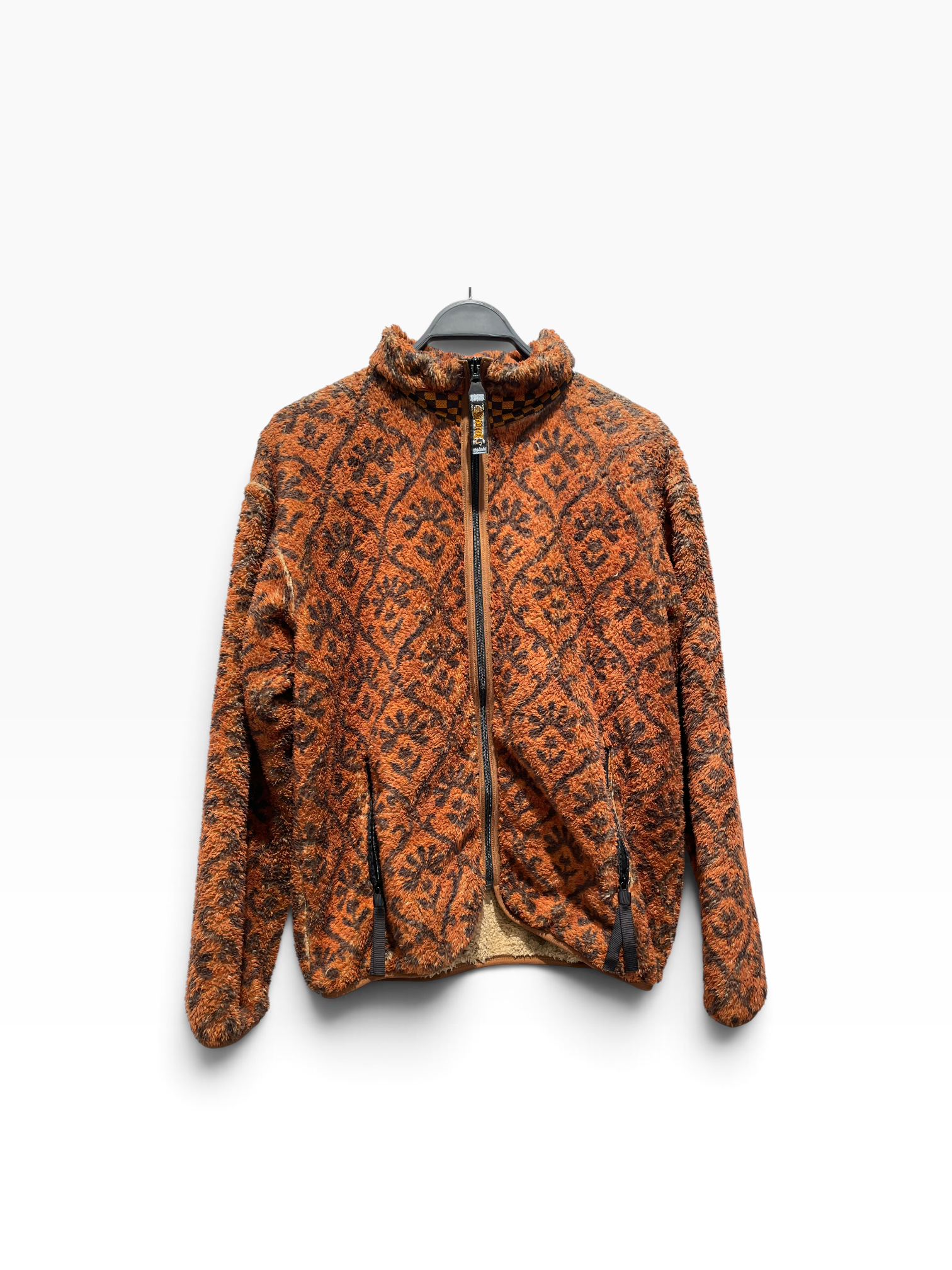 KAPITAL/Zip Up Hoodie/2/All Over Print/Cotton/ORN/ view 1