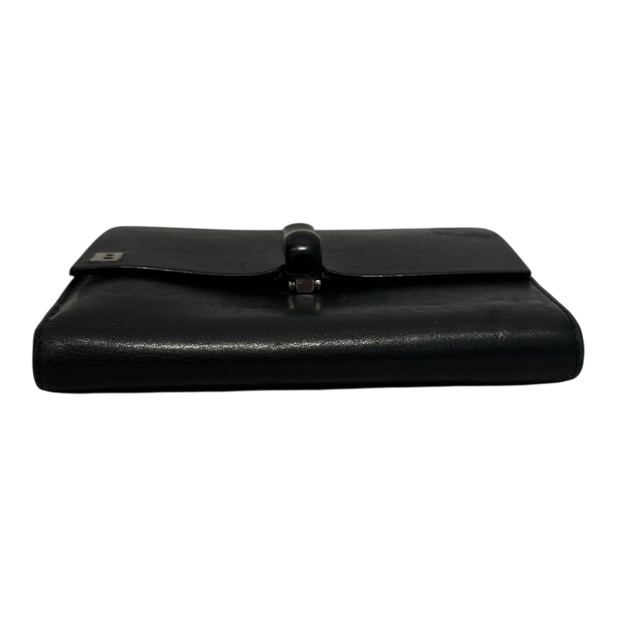 BALLY/Wallet/Leather/BLK/Plain Leather Wallet view 3