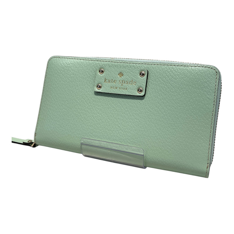 kate spade new york/Long Wallet/OS/Leather/BLU/kate spade blue long wllt