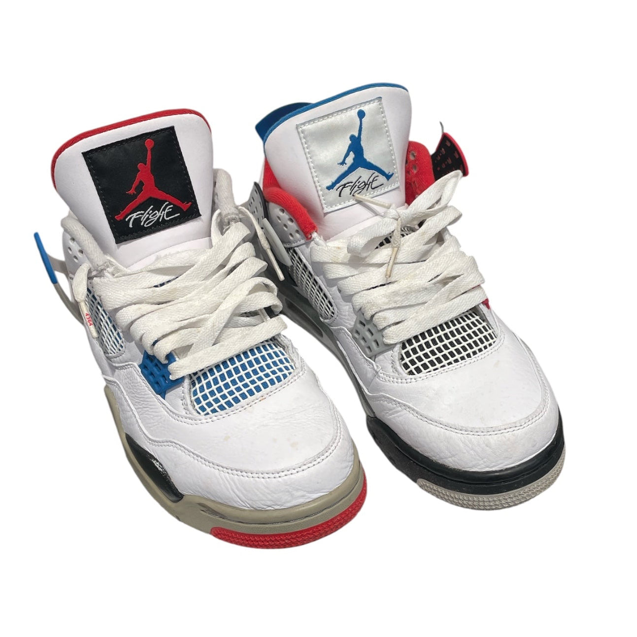NIKE/Hi-Sneakers/US 8/Leather/WHT/JORDAN 4 WHAT THE 4 CL1184-146 view 1