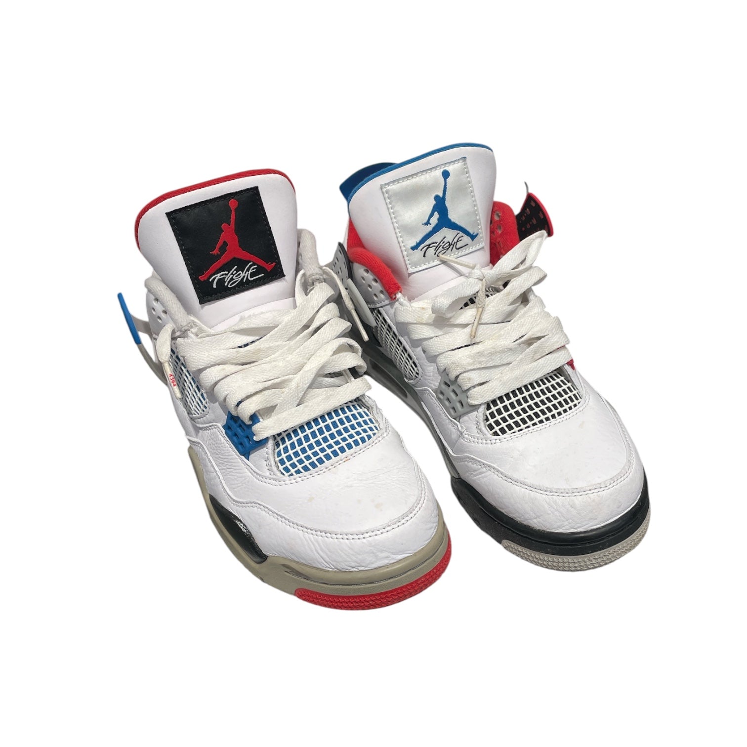 NIKE/Hi-Sneakers/US 8/Leather/WHT/JORDAN 4 WHAT THE 4 CL1184-146 view 1